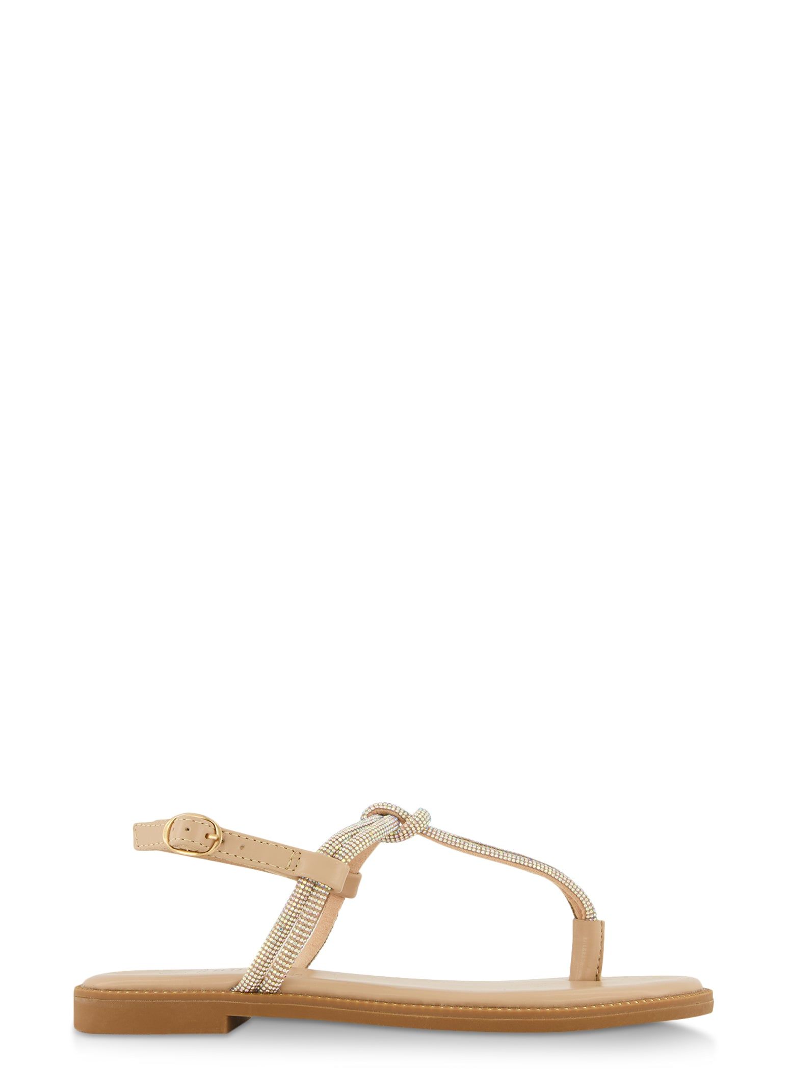 Buckle Strap Rhinestone Thong Sandals sold by Rainbow product image thumbnail 2