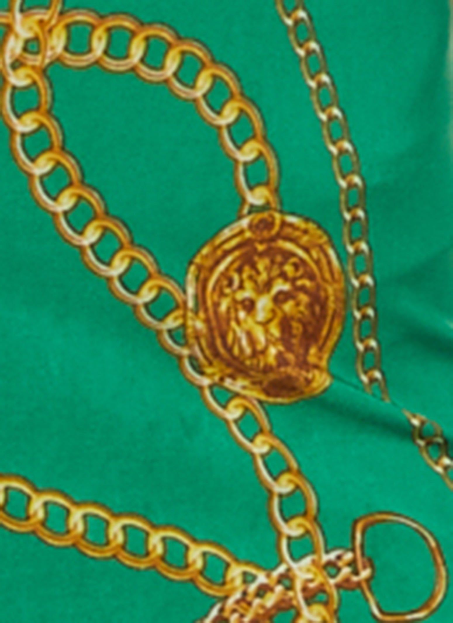 Chain Print Button Front Shirt Dress sold by Rainbow product image thumbnail 4