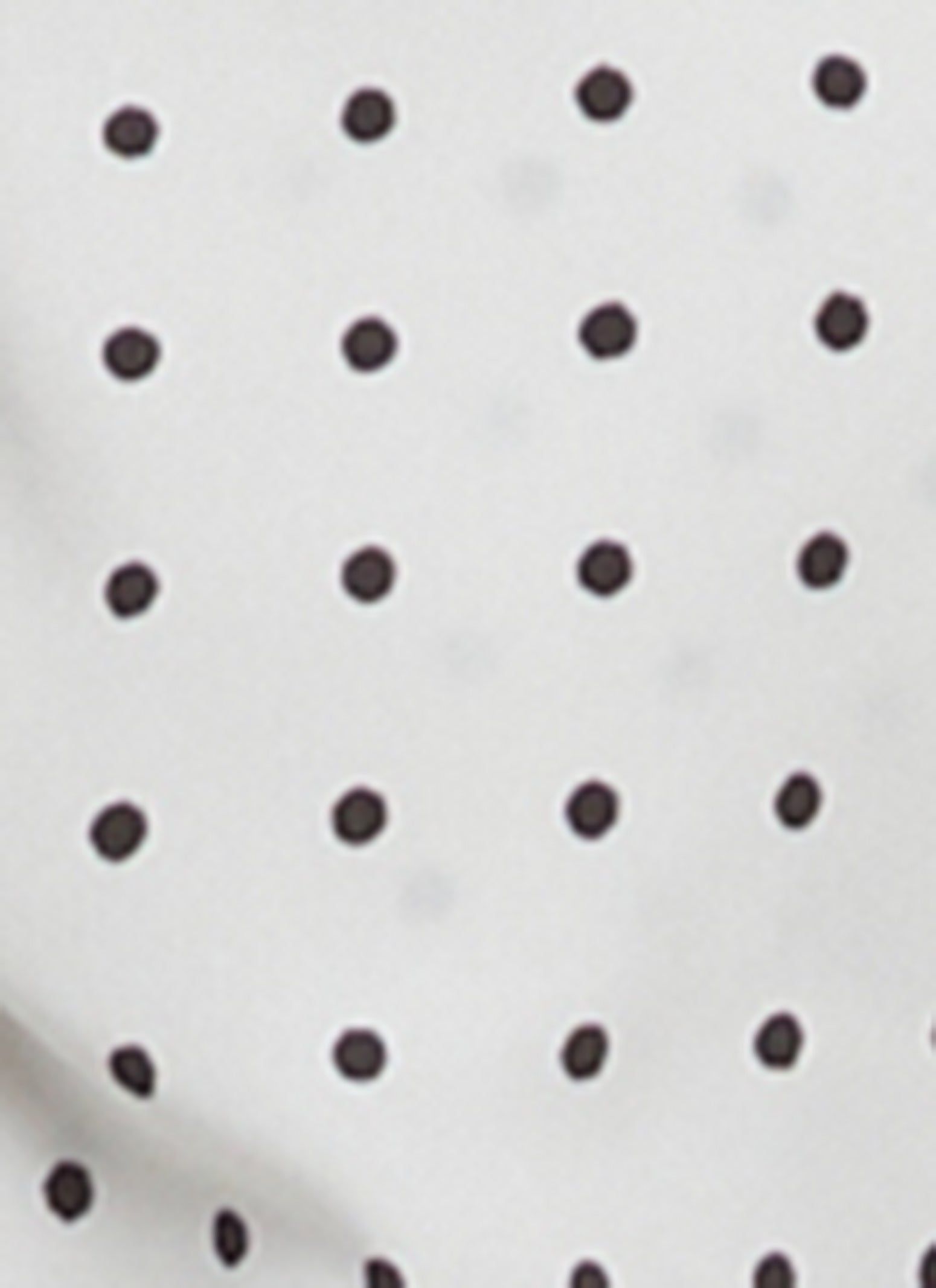 Polka Dot Ruched Zip Front Off the Shoulder Top sold by Rainbow product image thumbnail 3