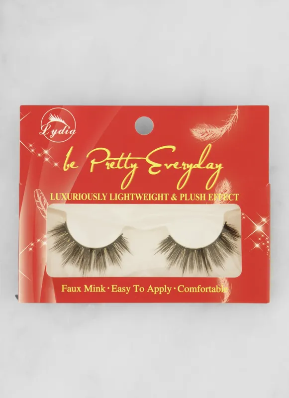 Luxuriously Lightweight Faux Mink Eyelashes sold by Rainbow