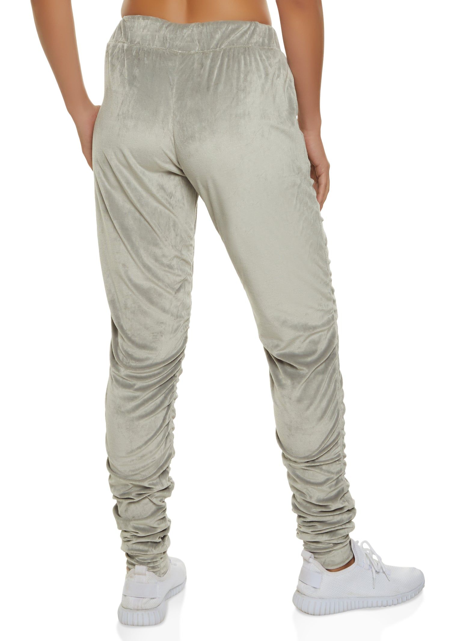 Velour Stacked Joggers sold by Rainbow product image thumbnail 2