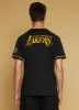 Mens NBA Los Angeles Lakers Button Front Graphic Shirt sold by Rainbow