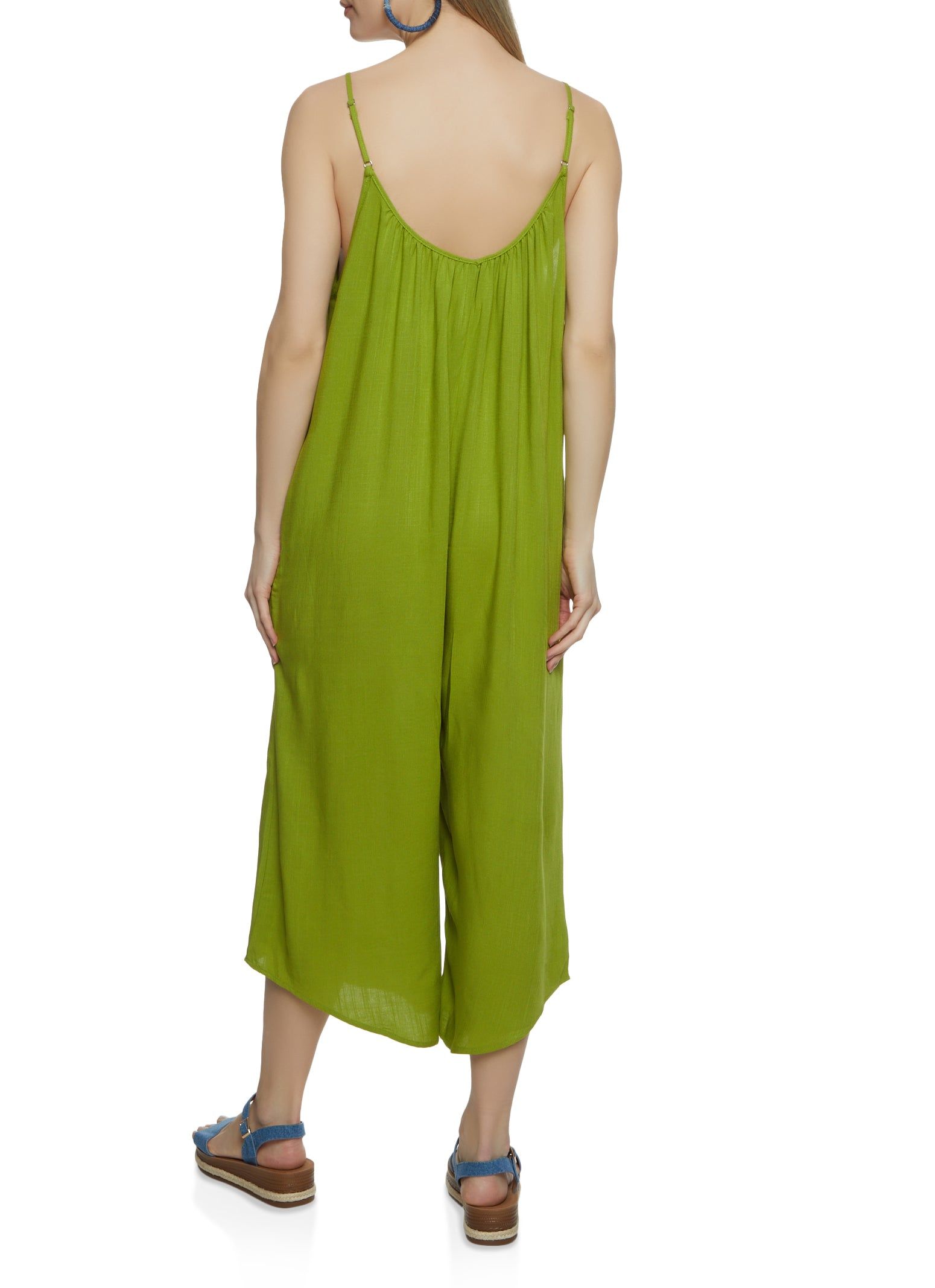 Cropped Wide Leg Jumpsuit sold by Rainbow product image thumbnail 2