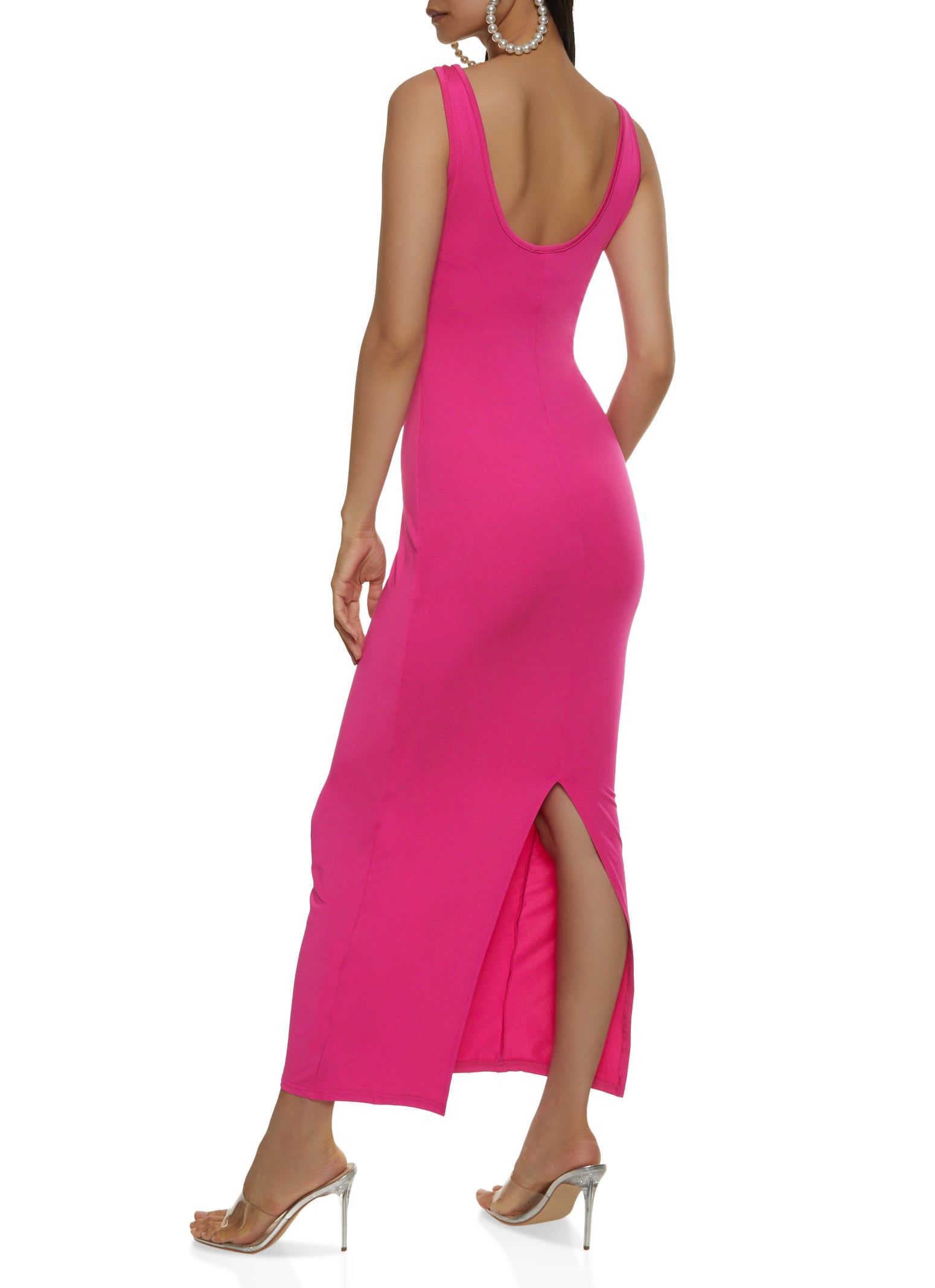 Scoop Back Tank Maxi Dress sold by Rainbow product image thumbnail 3