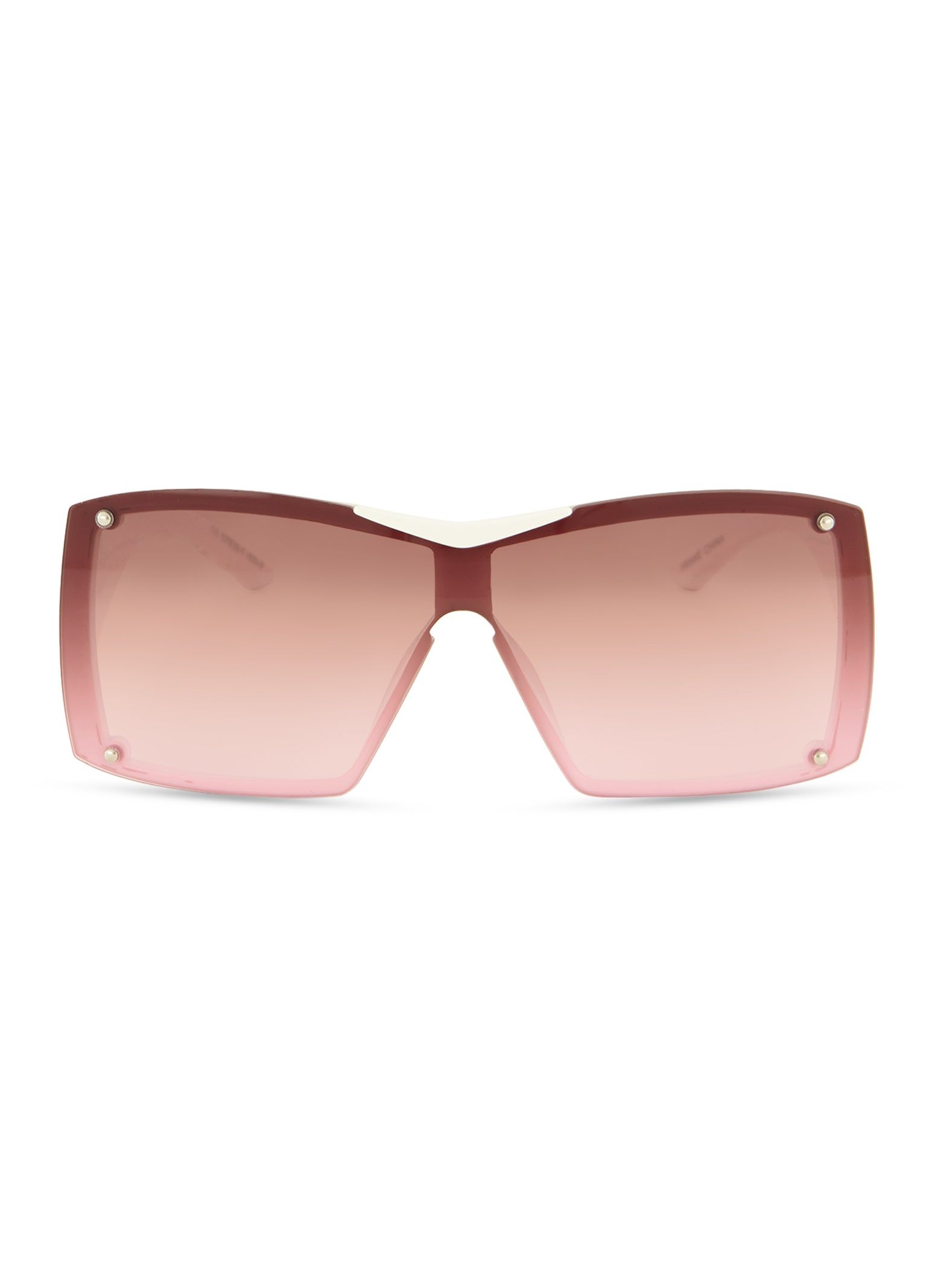 Gradient Lens Shield Sunglasses sold by Rainbow