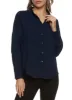 Solid Long Sleeve Button Front Shirt sold by Rainbow