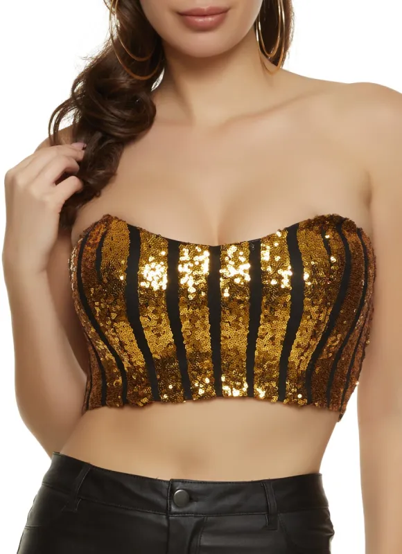 Sequin Corset Top sold by Rainbow