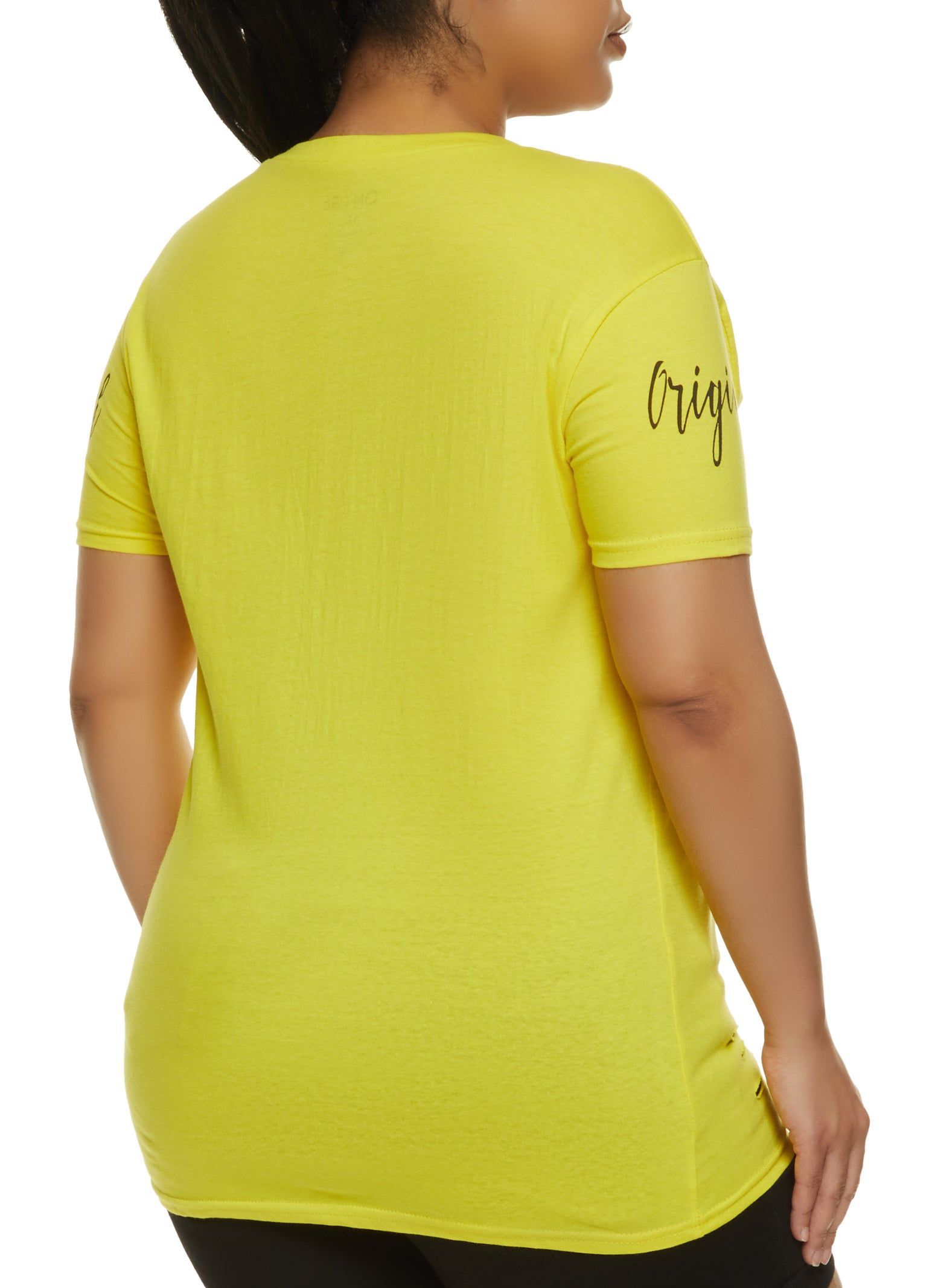 Plus Size Im Not Perfect But Im Original Laser Cut Tee sold by Rainbow product image thumbnail 2