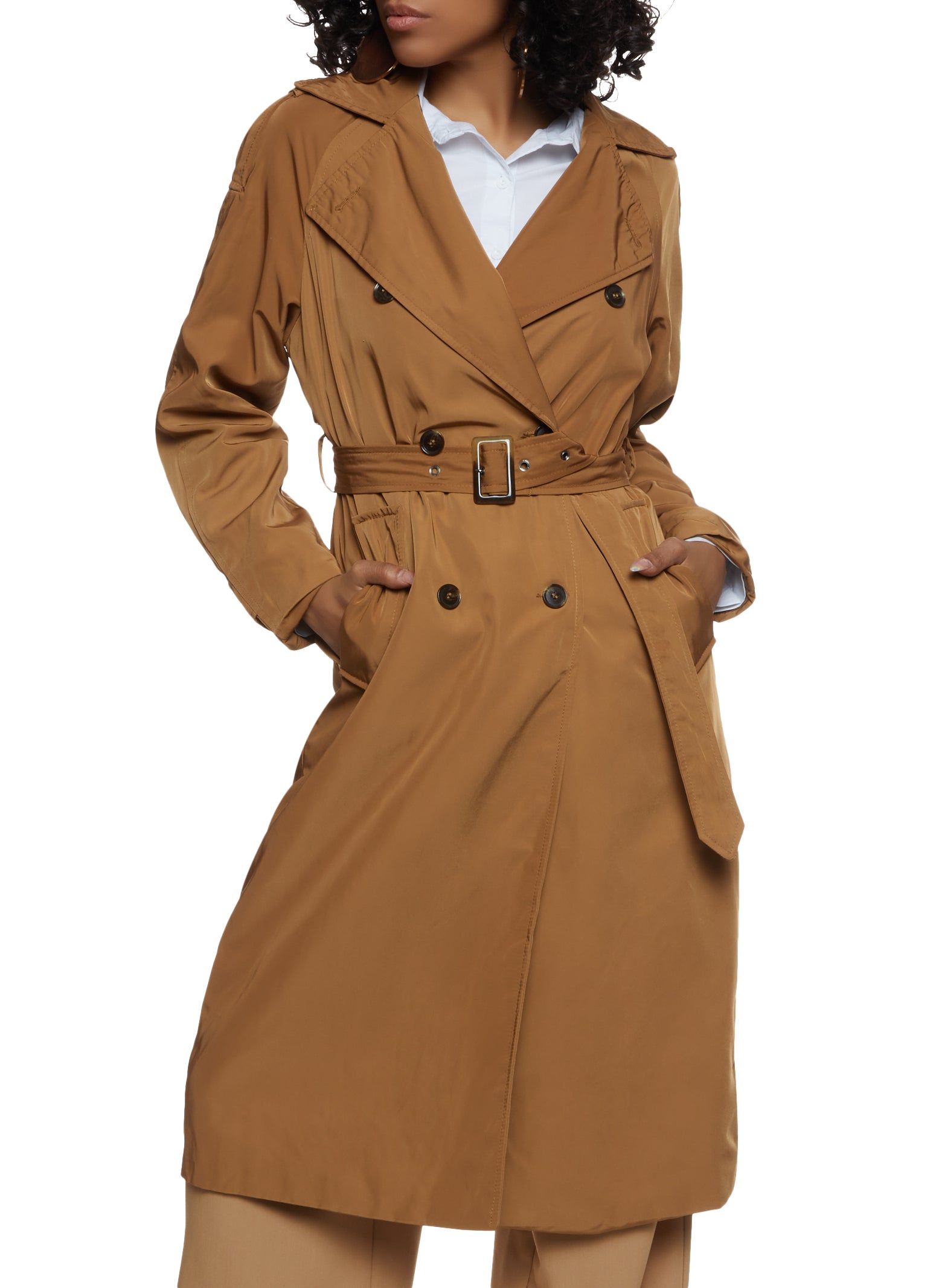Belted Trench Coat sold by Rainbow