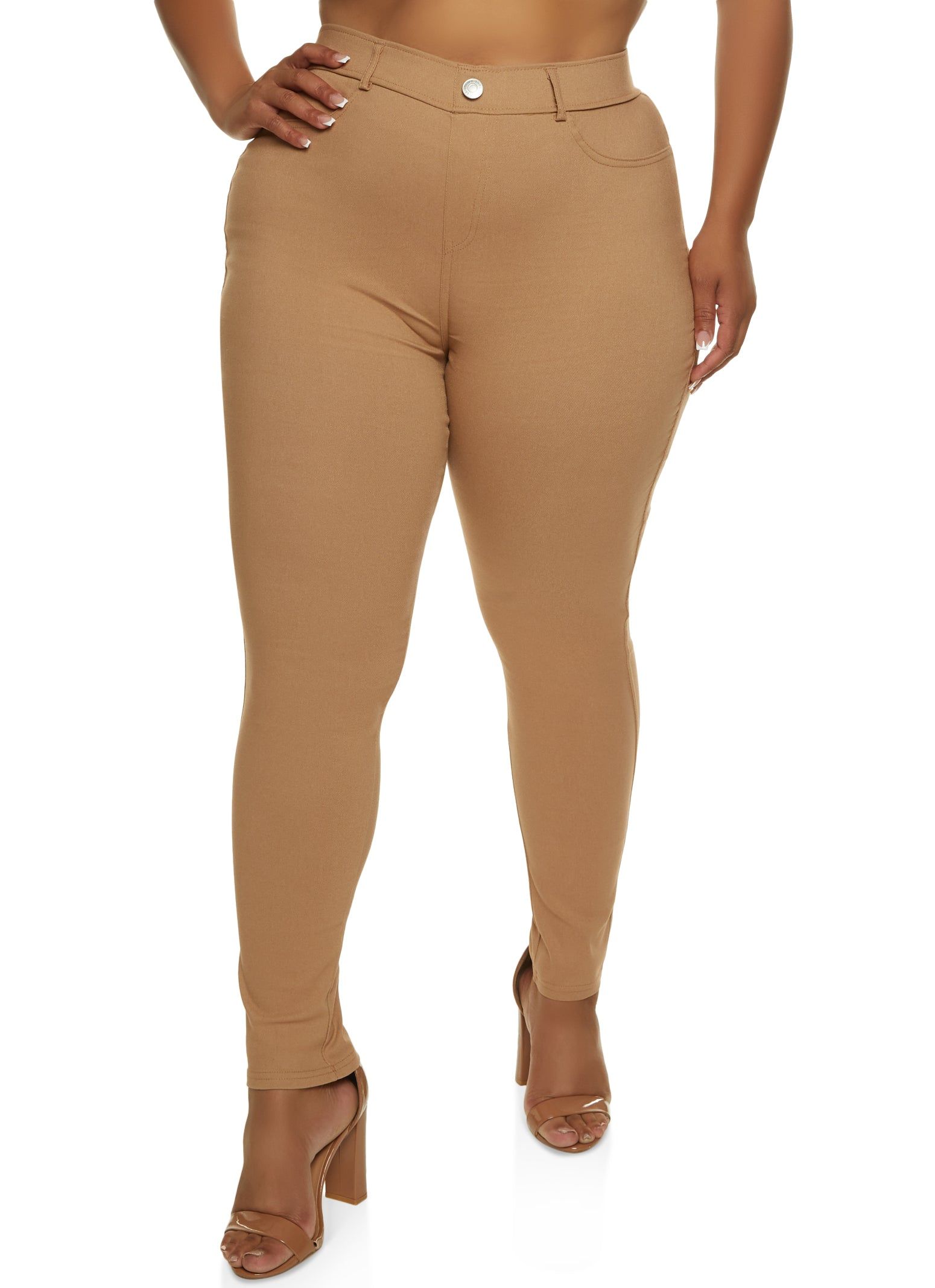 Plus Size Hyper Stretch Pull On Pants sold by Rainbow