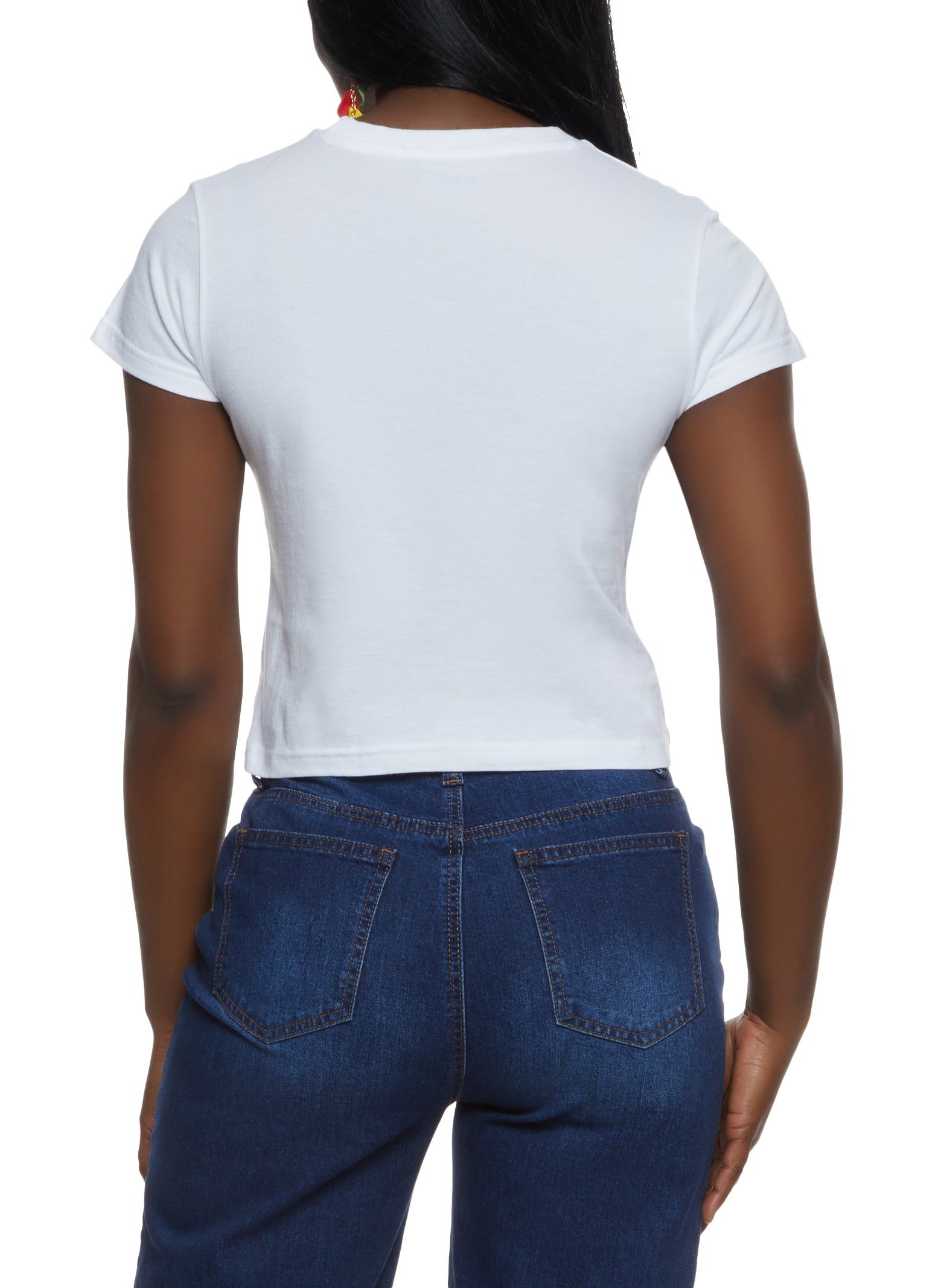 Black History Month Cropped Graphic Tee sold by Rainbow product image thumbnail 2