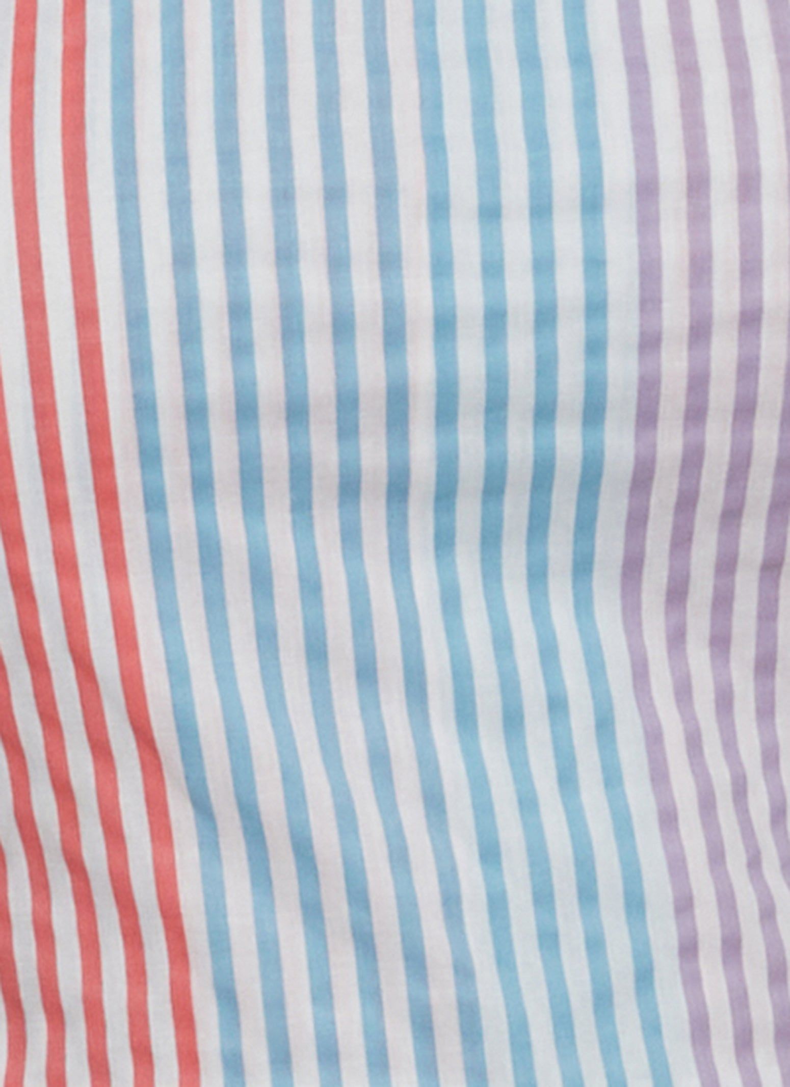 Plus Size Multi Striped Smocked Peplum Top sold by Rainbow product image thumbnail 3