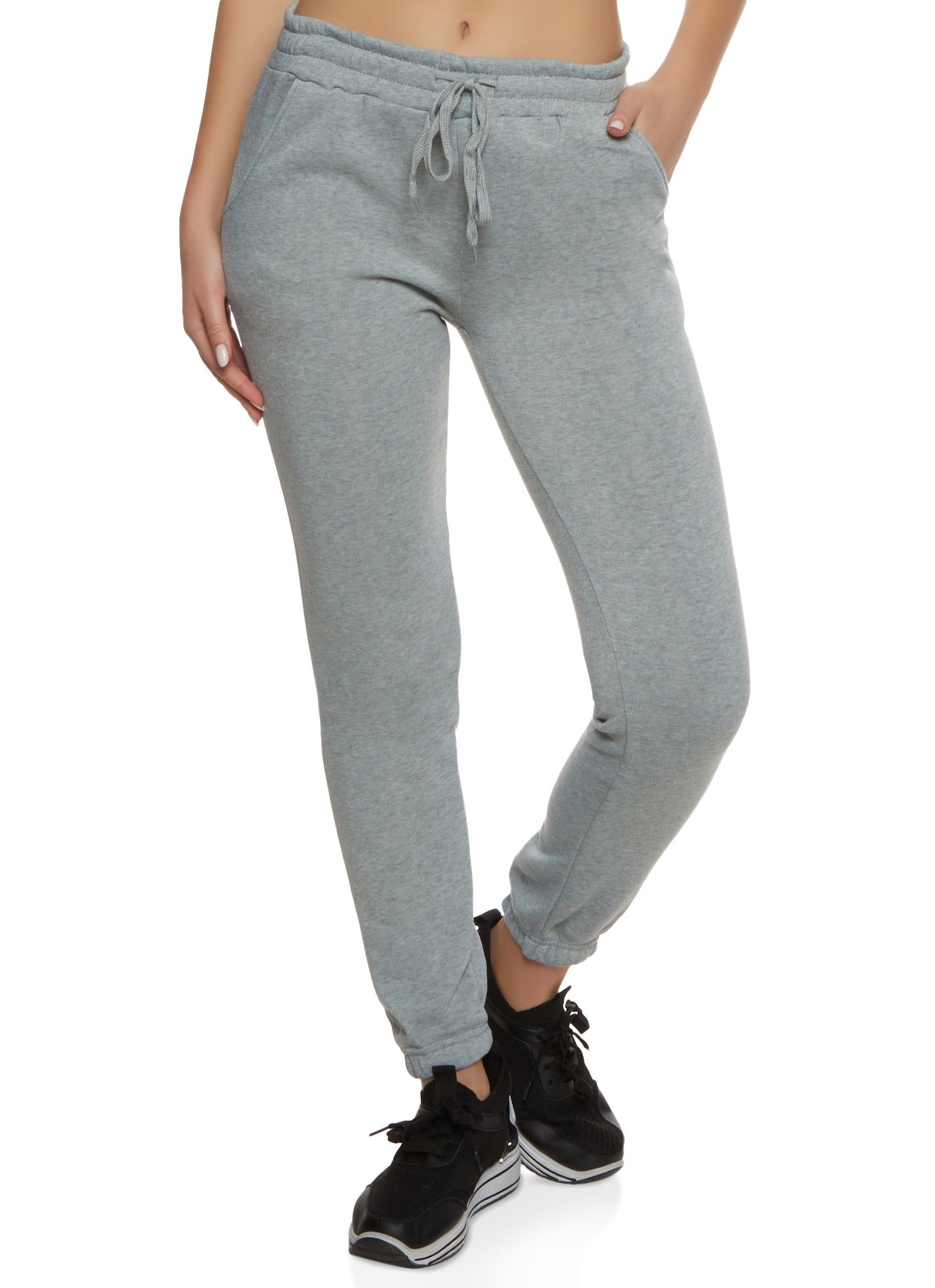 Fleece Lined Drawstring Sweatpants sold by Rainbow