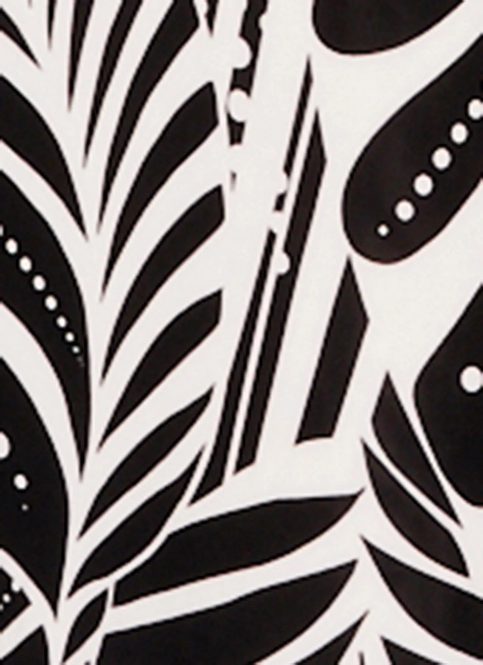 Plus Size Leaf Print Faux Wrap Dress sold by Rainbow product image thumbnail 4