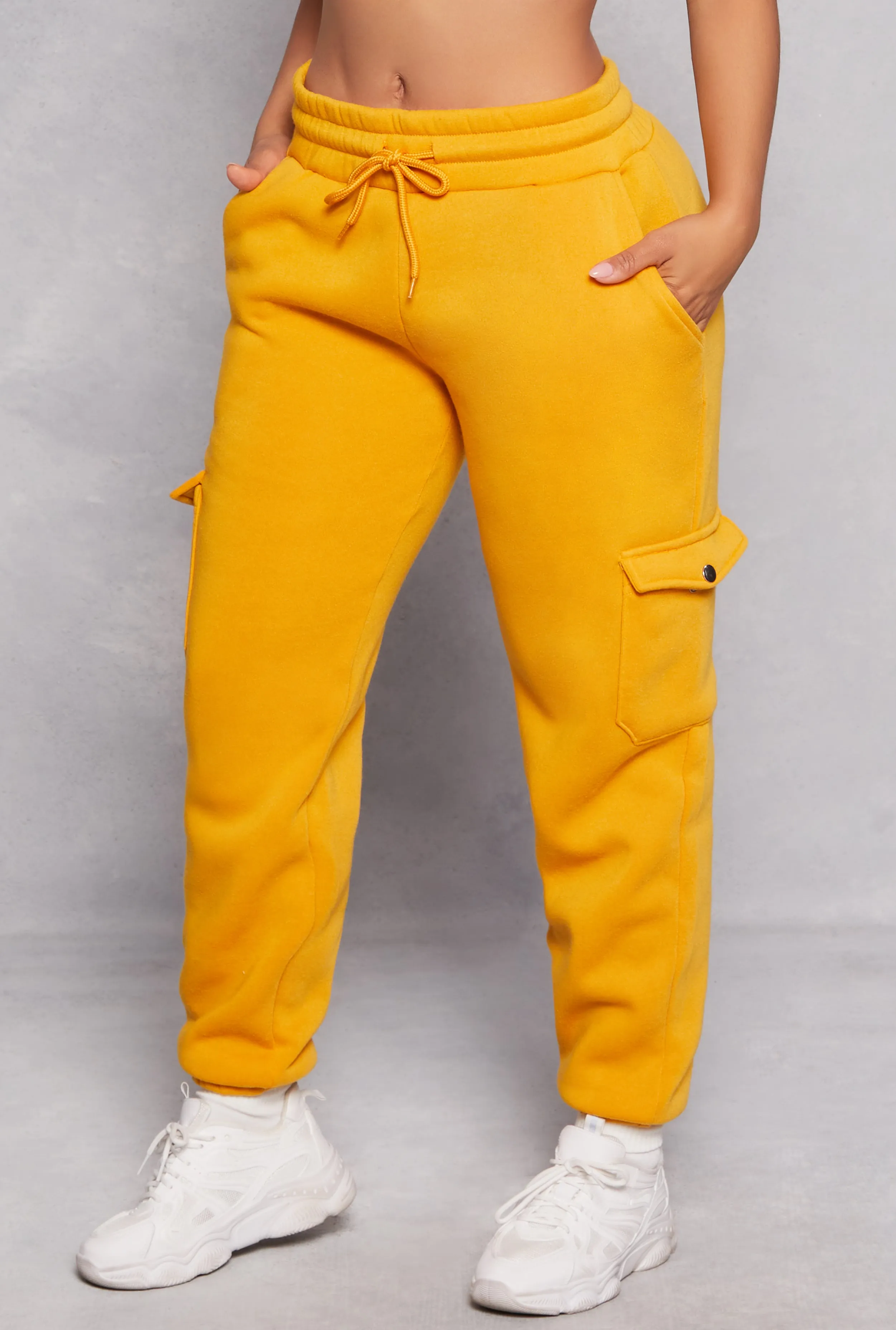 Fleece Cargo Pocket Sweatpants sold by Rainbow product image thumbnail 2