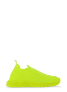 Textured Knit Pull Tab Sneakers sold by Rainbow