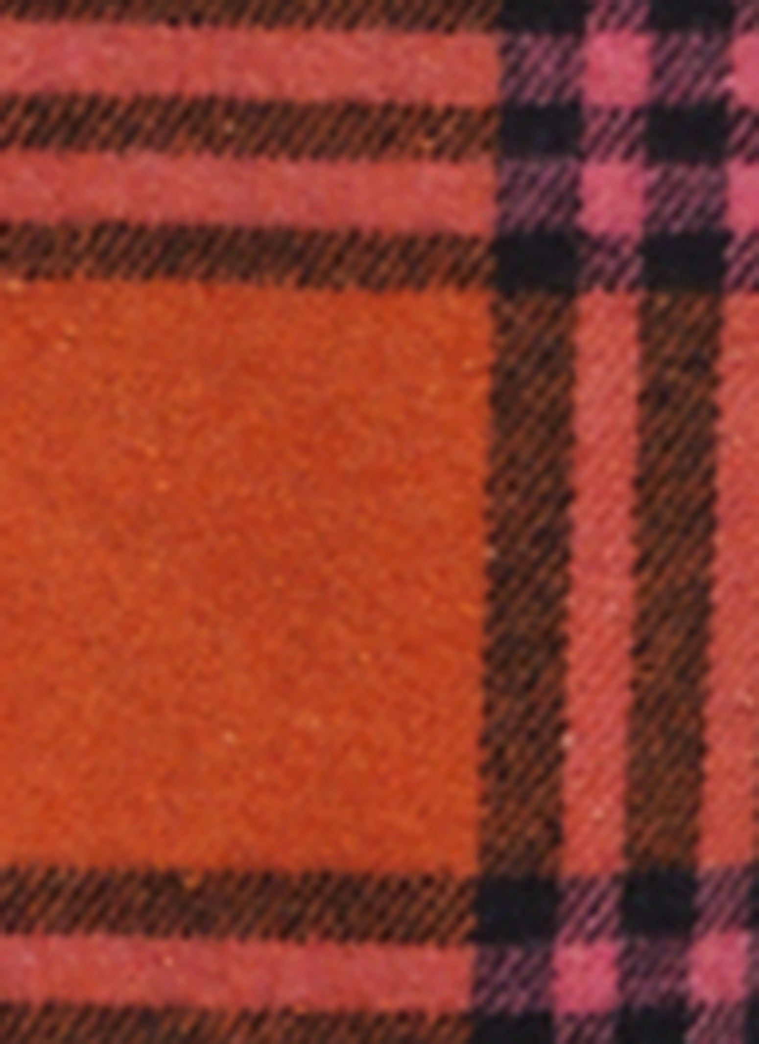 Plus Size Brushed Knit Plaid Longline Shacket sold by Rainbow product image thumbnail 3