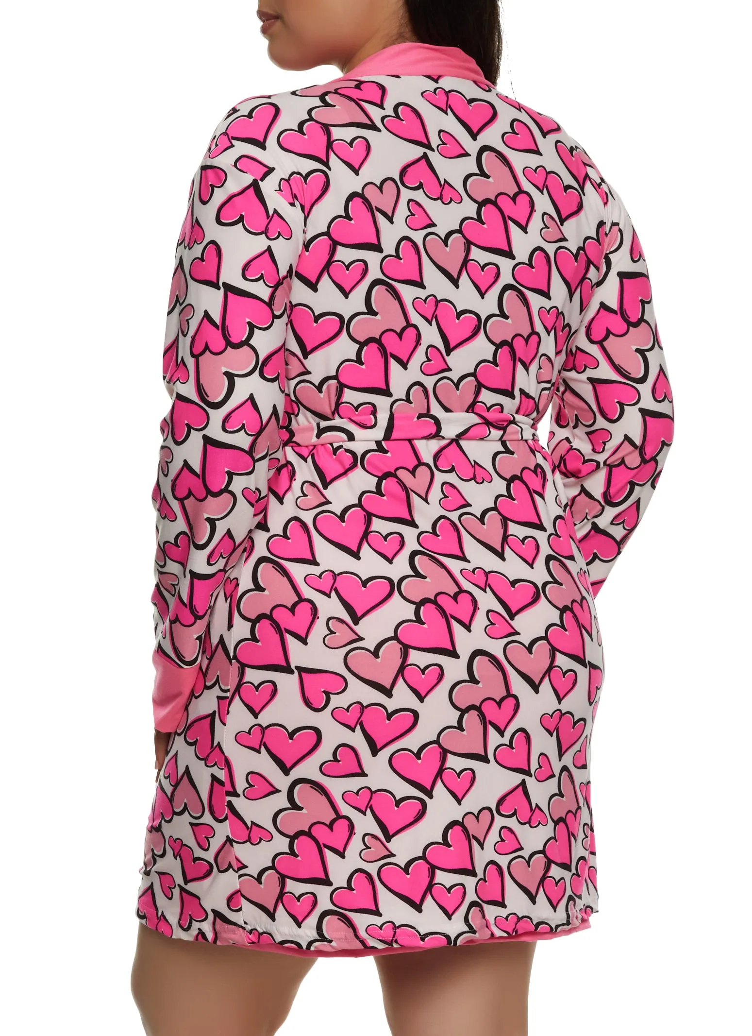 Plus Size Sexy Fabulous Single Graphic Cami Nightgown and Robe sold by Rainbow product image thumbnail 2