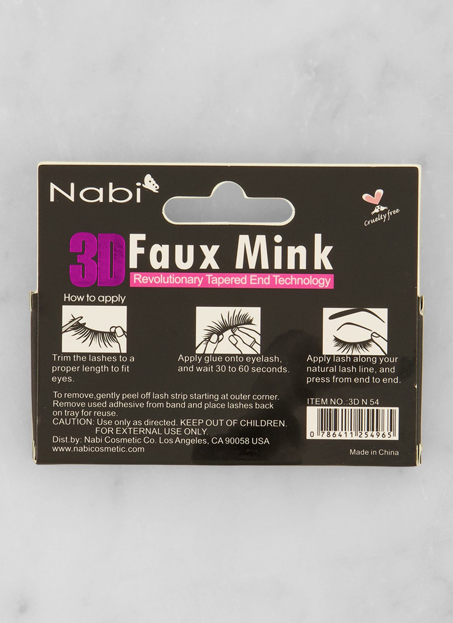 3D Faux Mink Lashes sold by Rainbow product image thumbnail 3