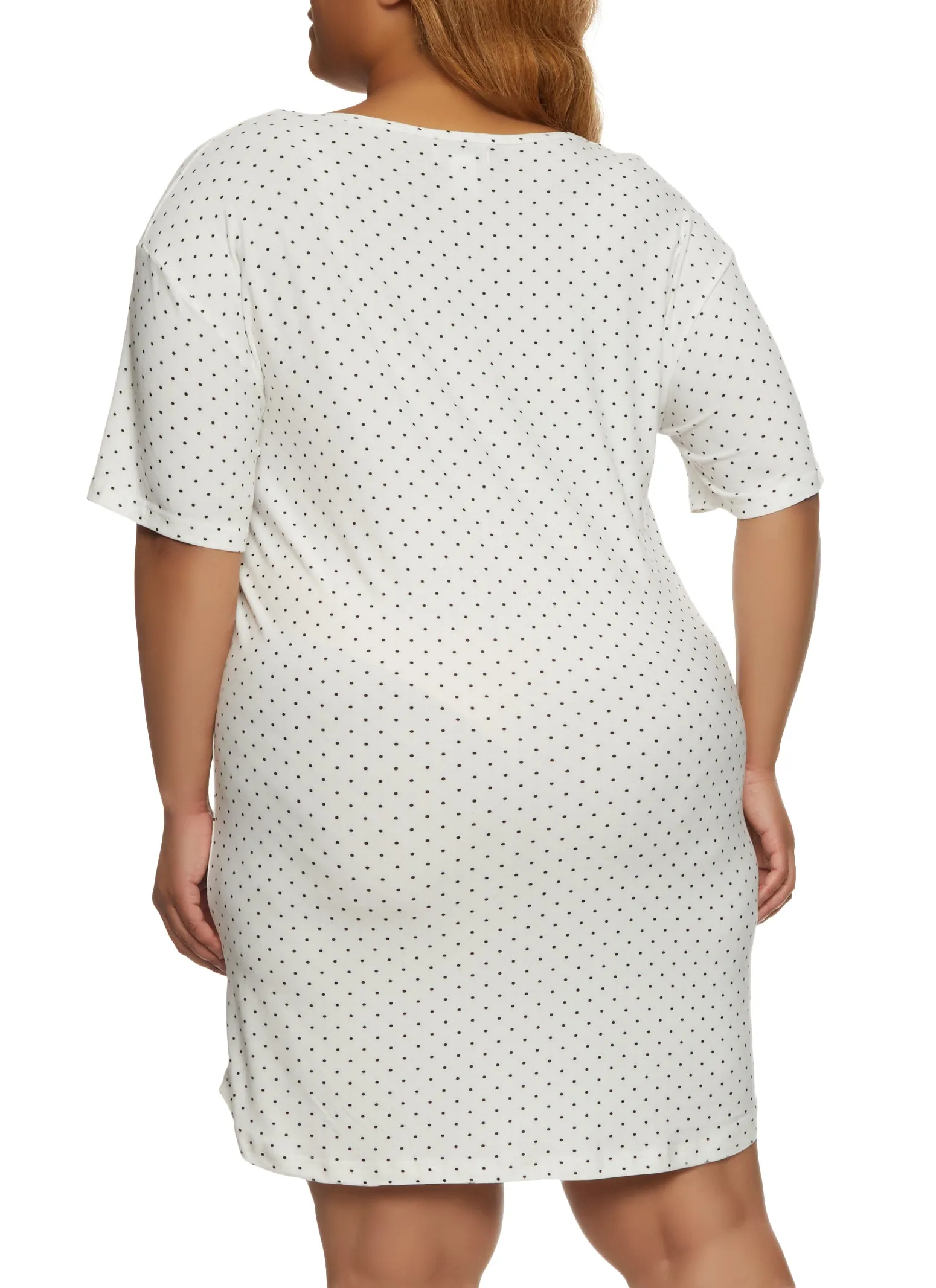 Plus Size Mama Needs Some Wine Nightgown sold by Rainbow product image thumbnail 2