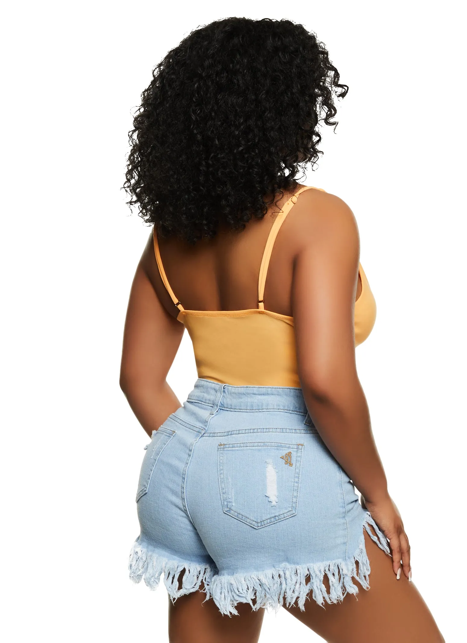 Haute Monde Sleeveless Cowl Neck Bodysuit sold by Rainbow product image thumbnail 3