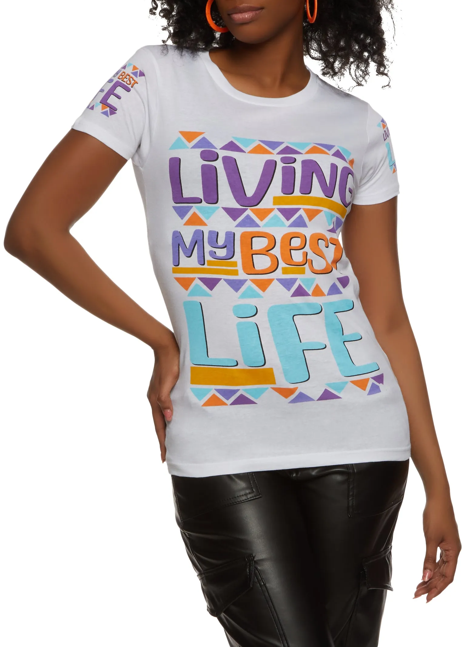 Living My Best Life T Shirt sold by Rainbow