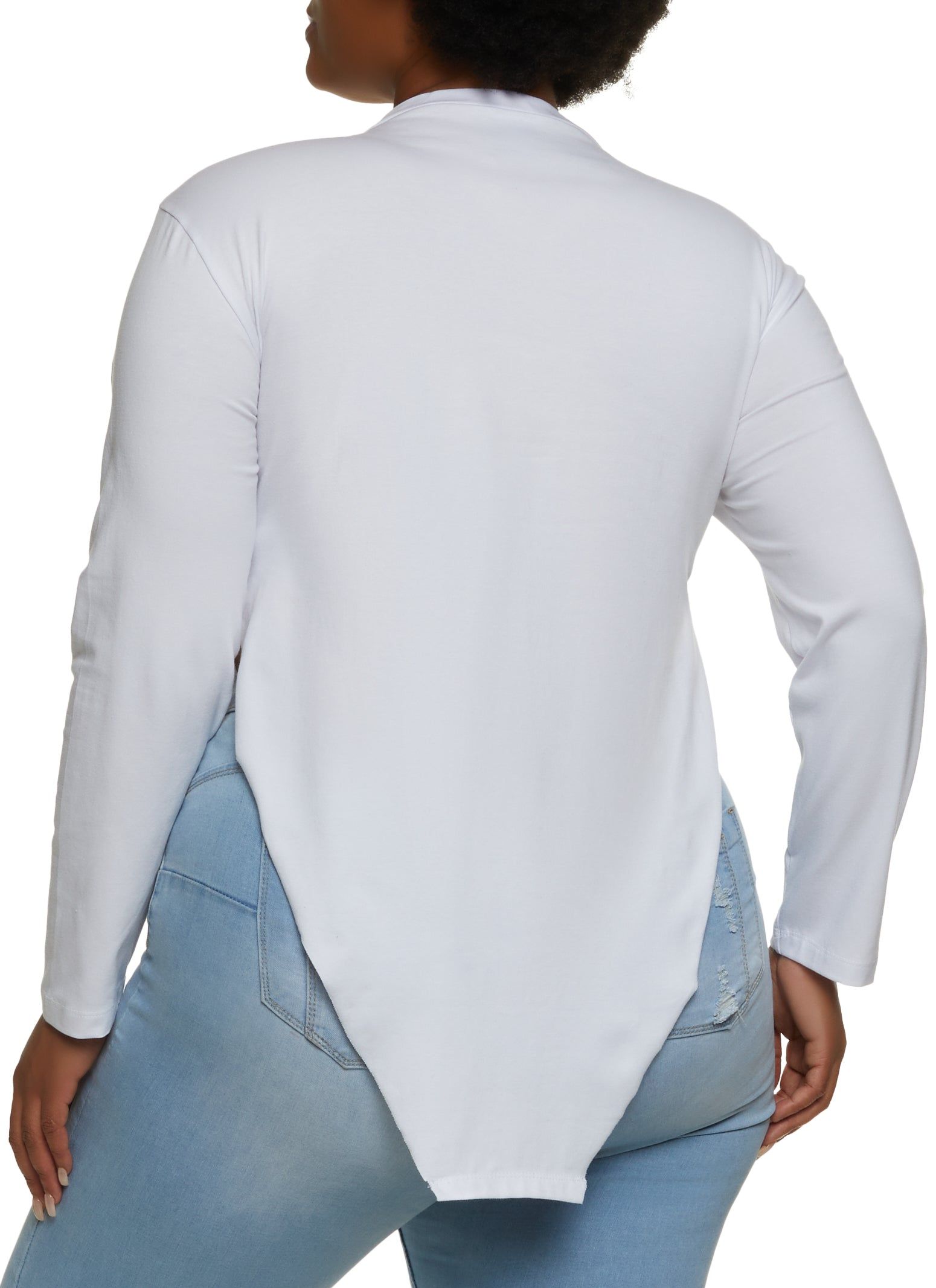 Plus Size Blessed Hanky Hem Graphic Tee sold by Rainbow product image thumbnail 2