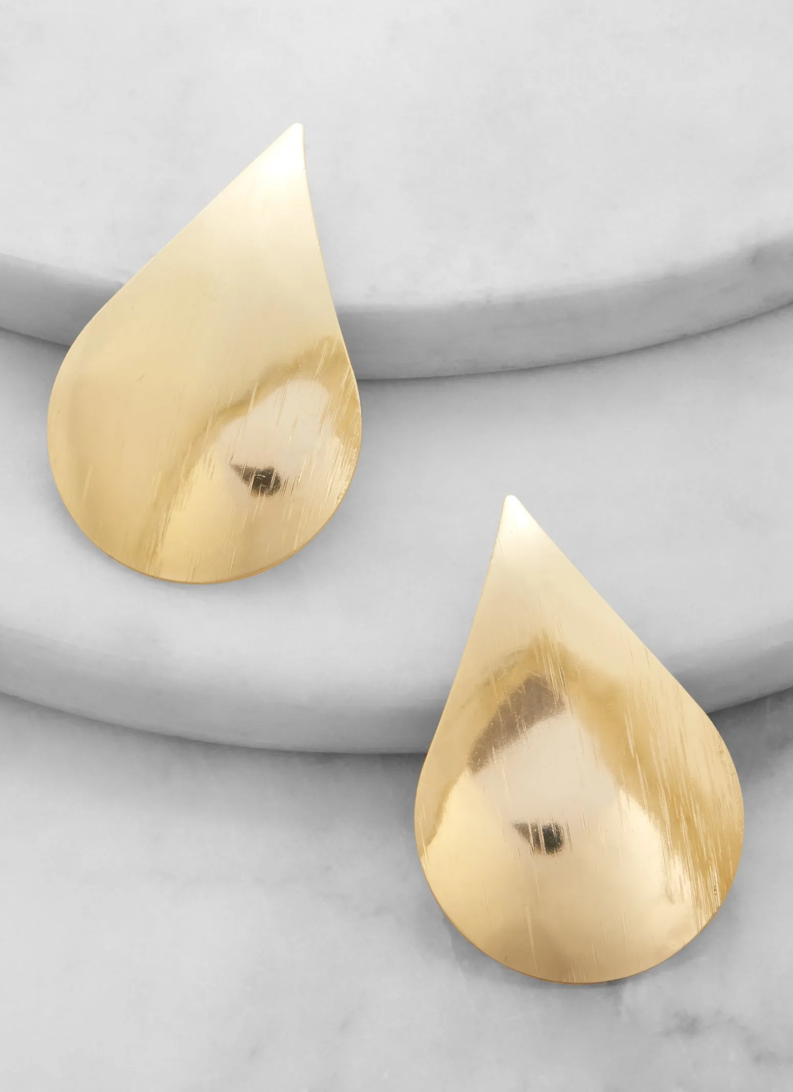 Metallic Teardrop Earrings sold by Rainbow product image thumbnail 2