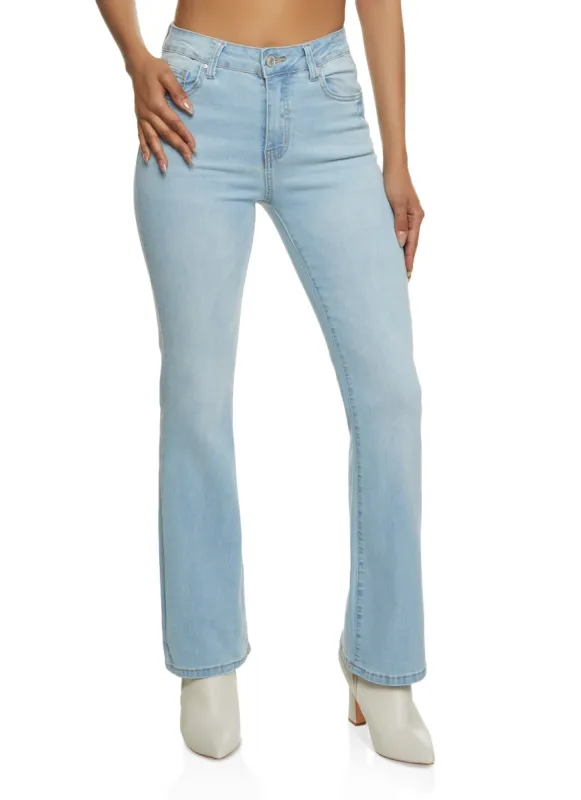 WAX Whiskered Boot Cut Jeans sold by Rainbow