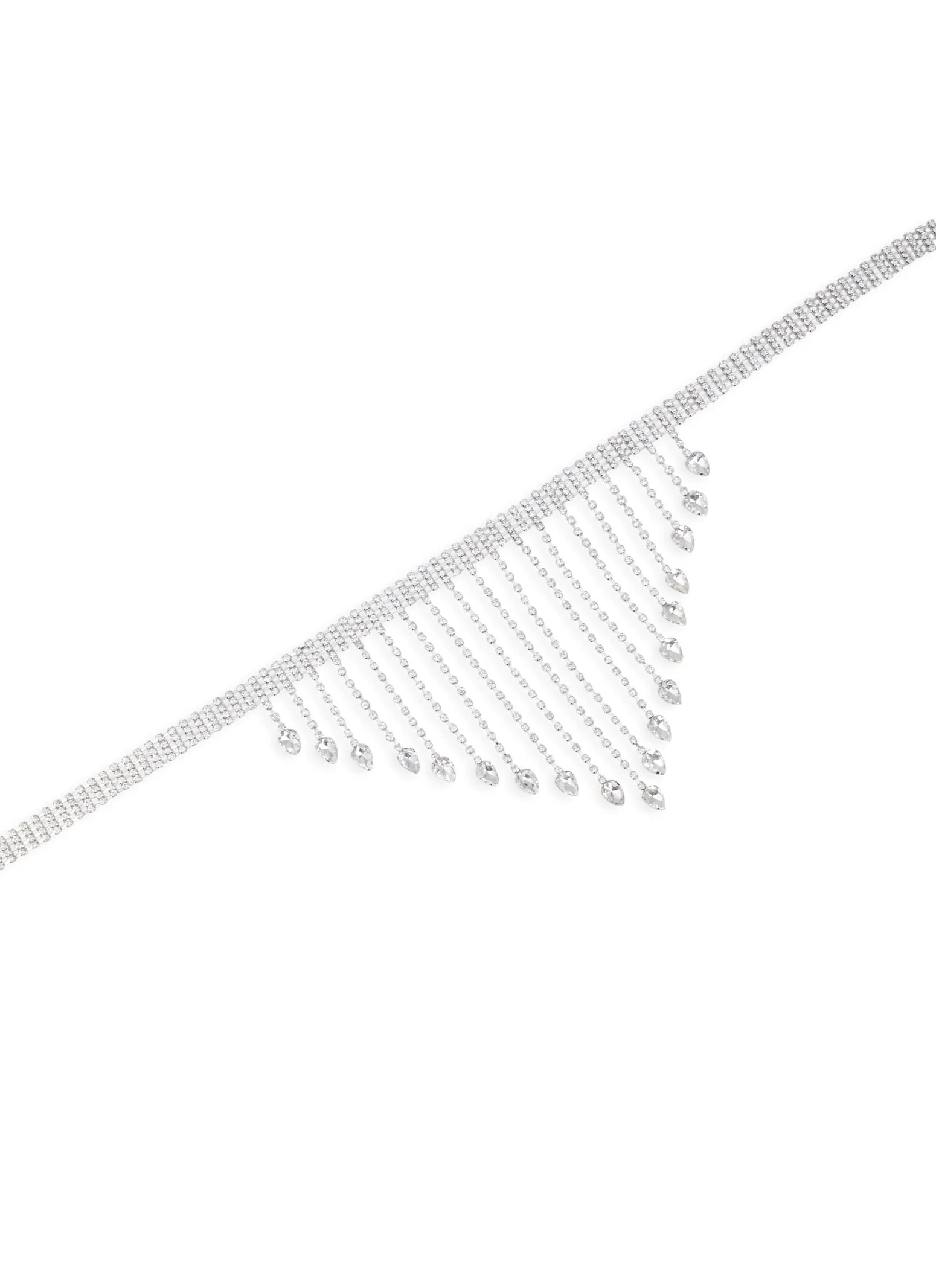 Rhinestone Fringe Chain Belt sold by Rainbow product image thumbnail 3