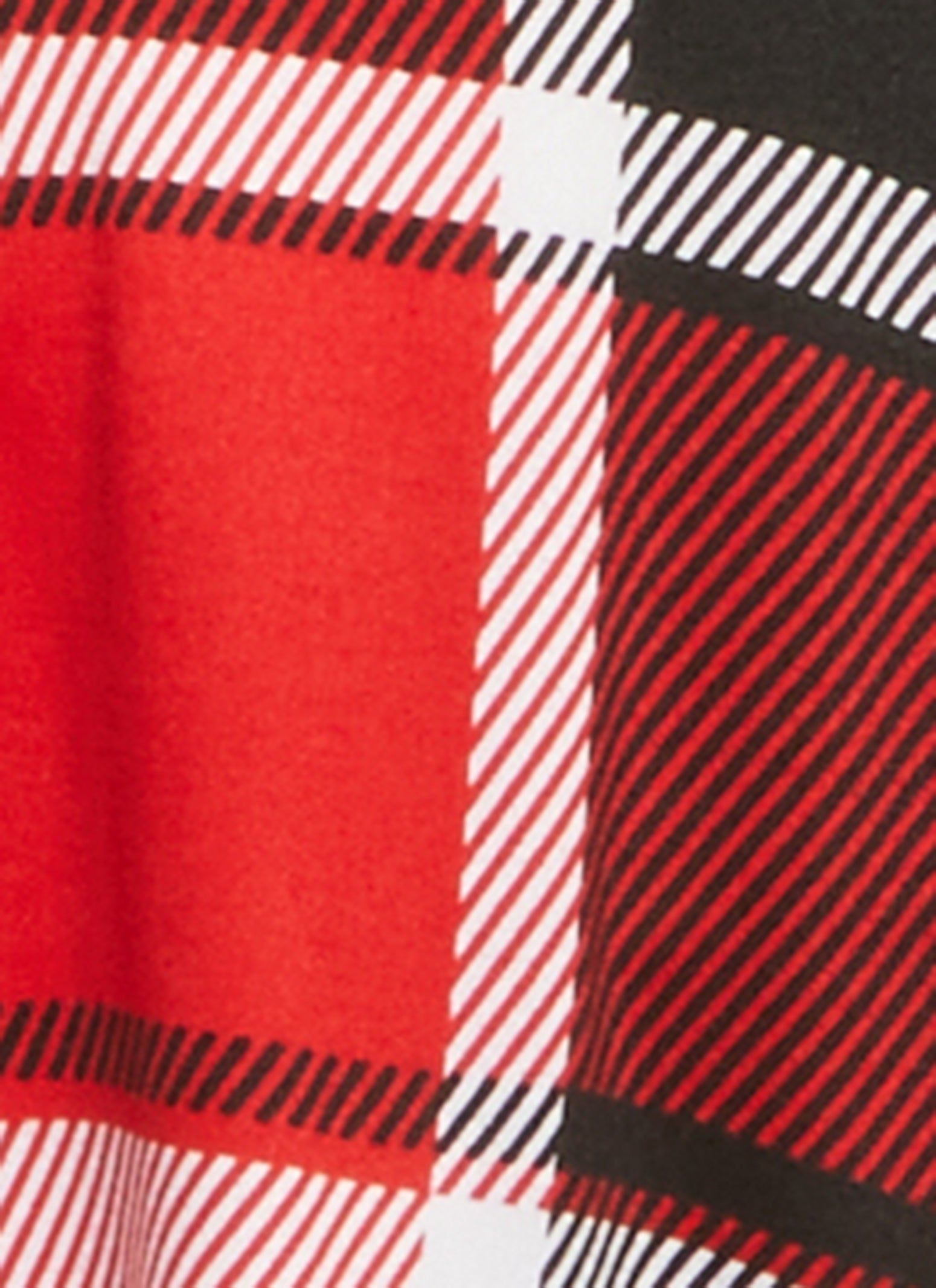 Plus Size Plaid Round Hem Top sold by Rainbow product image thumbnail 3