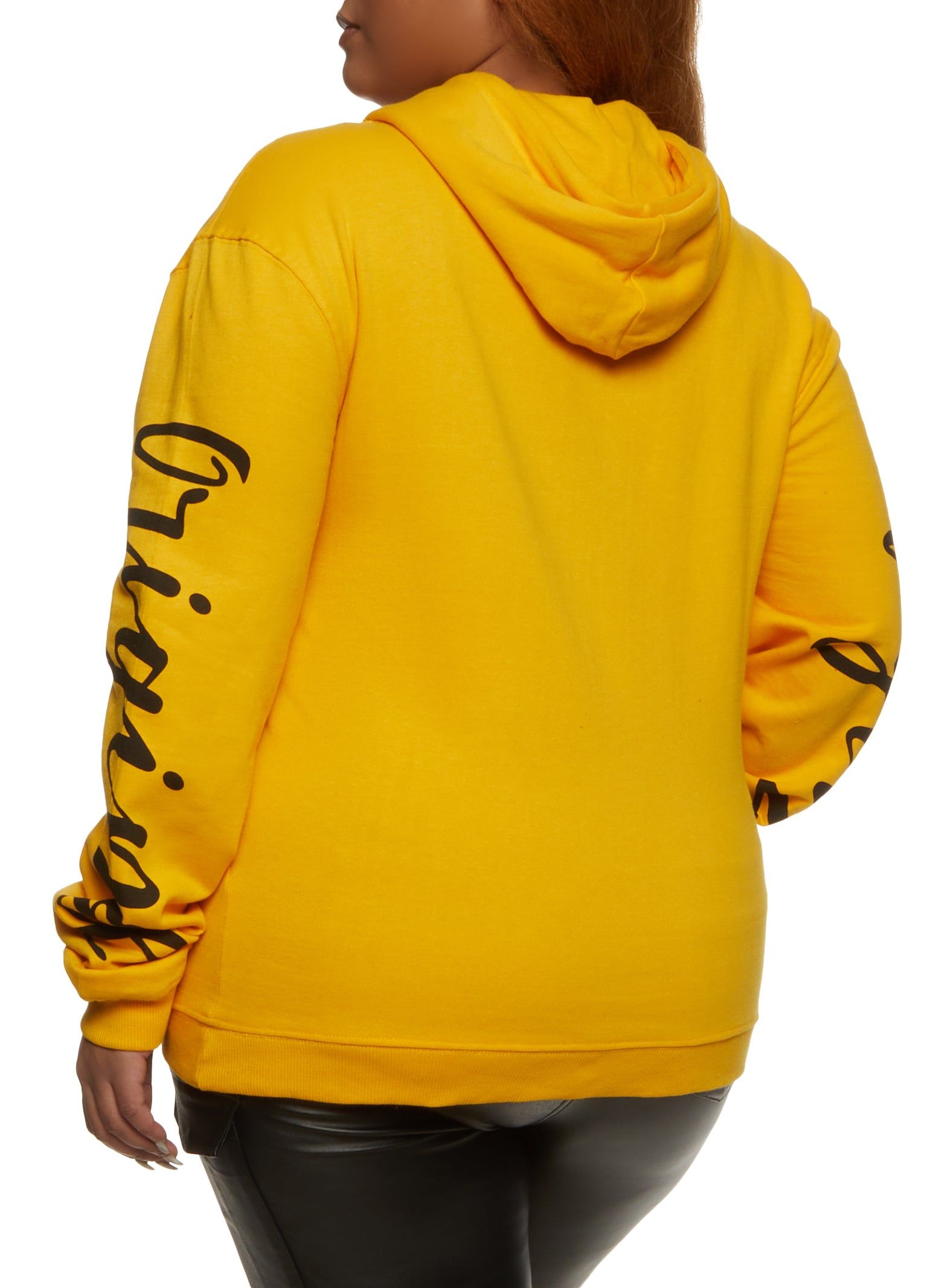 Plus Size Im Not Perfect But Im Original Graphic Hoodie sold by Rainbow product image thumbnail 2