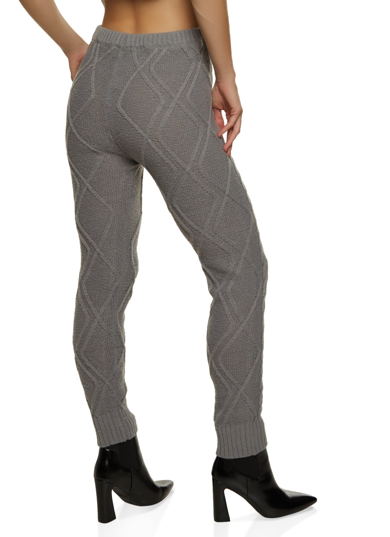 Cable Knit Pull On Pants sold by Rainbow product image thumbnail 2