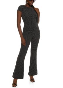 Ribbed Crew Neck Top sold by Rainbow