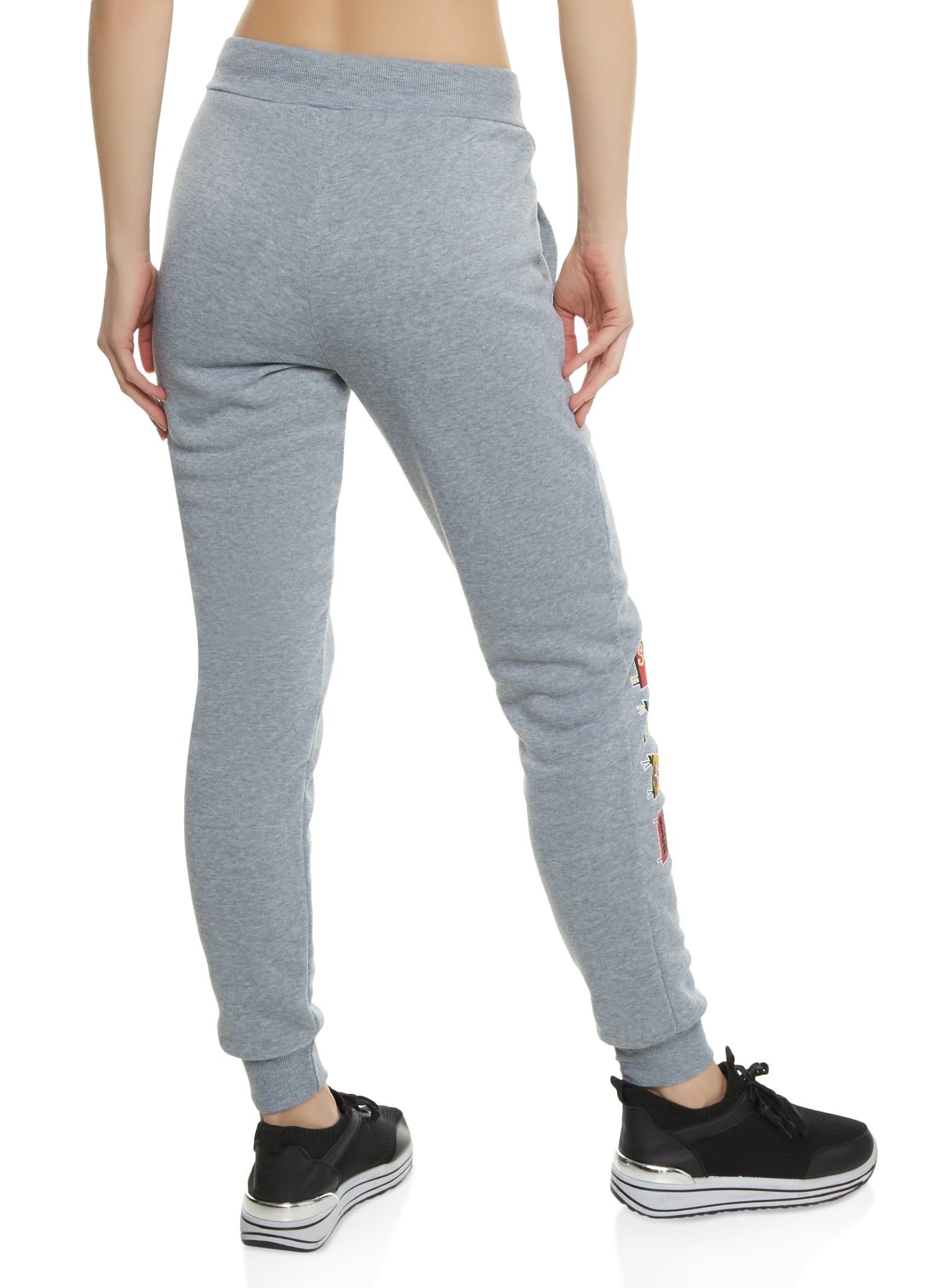 Love Patch Graphic Drawstring Joggers sold by Rainbow product image thumbnail 2