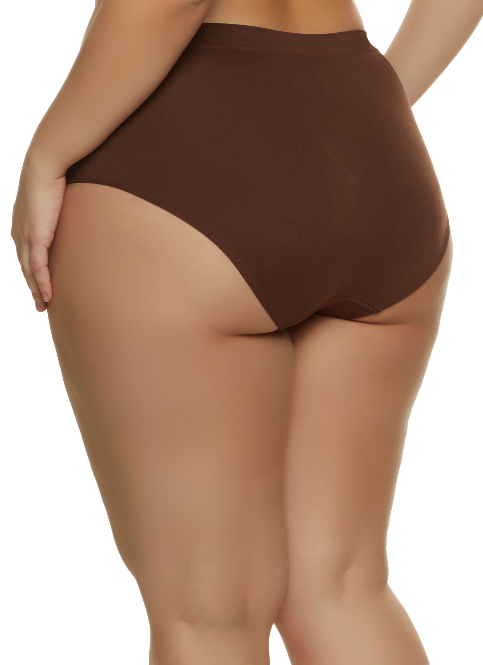 Plus Size Basic Seamless Bikini Panty sold by Rainbow product image thumbnail 2