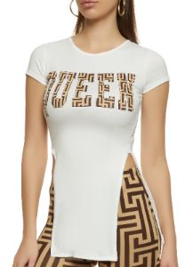 Queen Graphic Tunic Tee sold by Rainbow