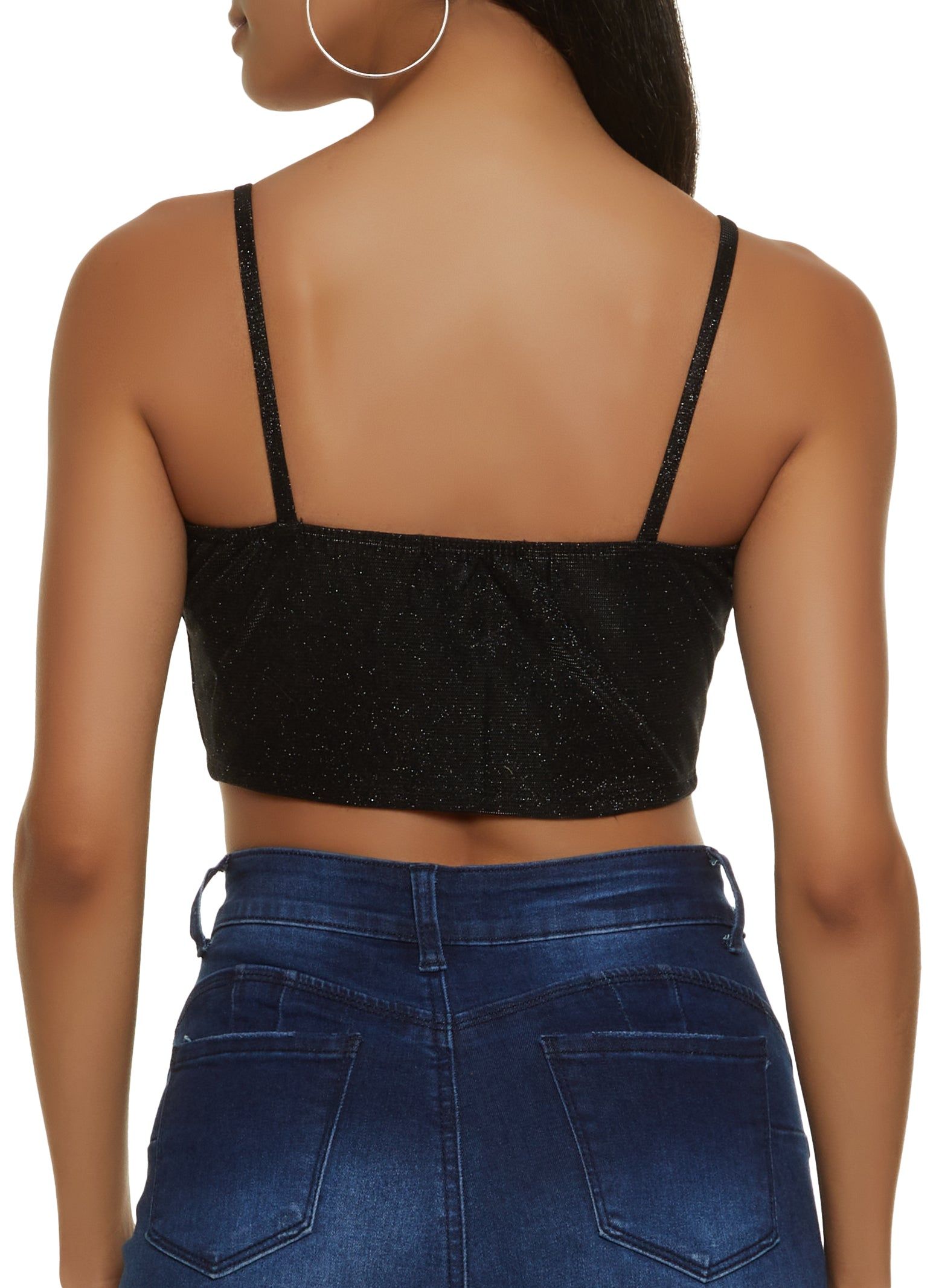 Lurex Padded Cami Bustier sold by Rainbow product image thumbnail 2