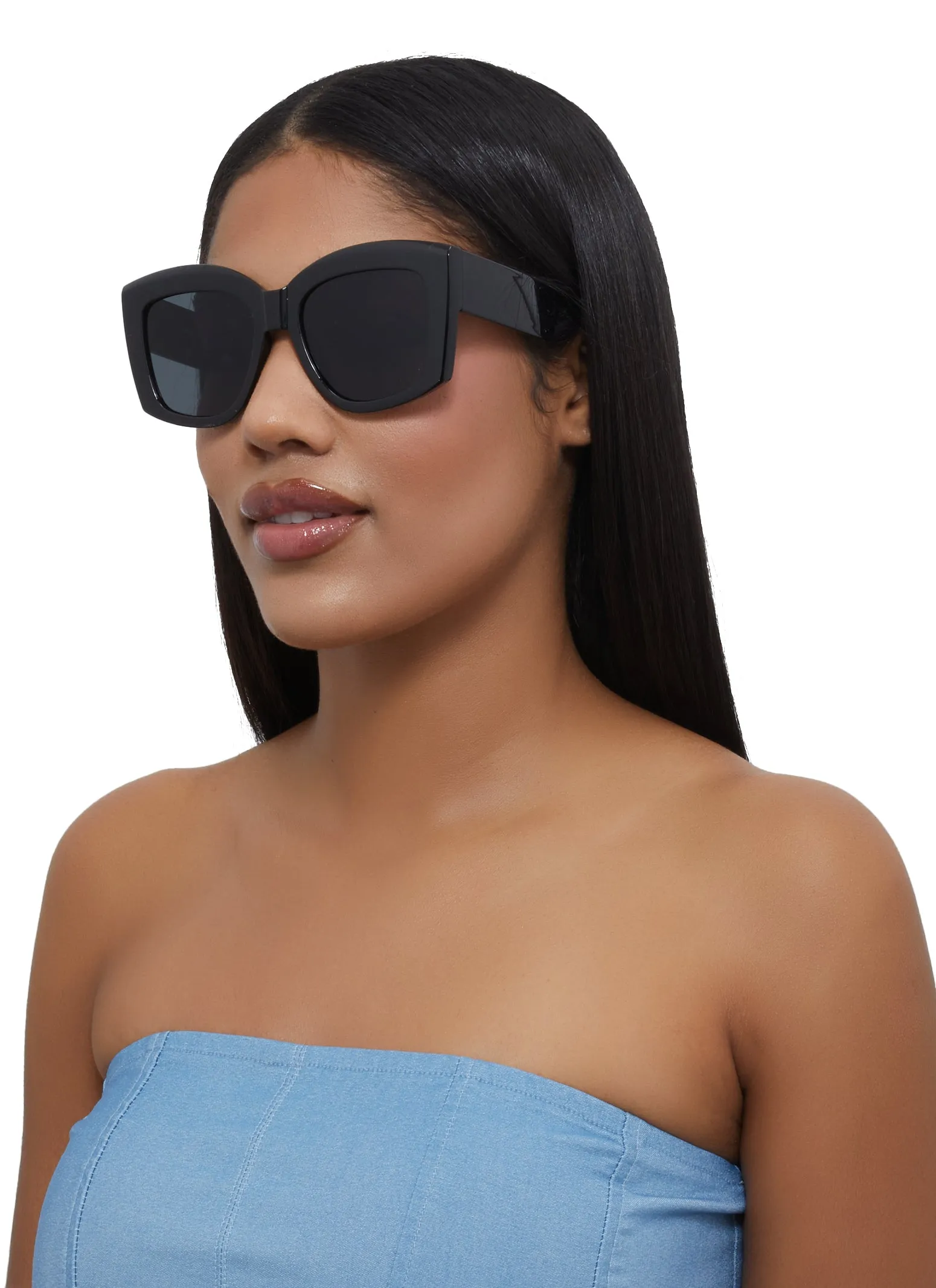 Basic Thick Sunglasses sold by Rainbow