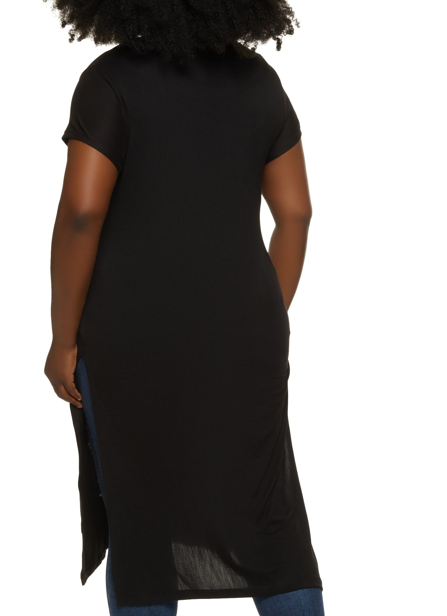 Plus Size Limited Edition Foil Screen Maxi Tee sold by Rainbow product image thumbnail 2