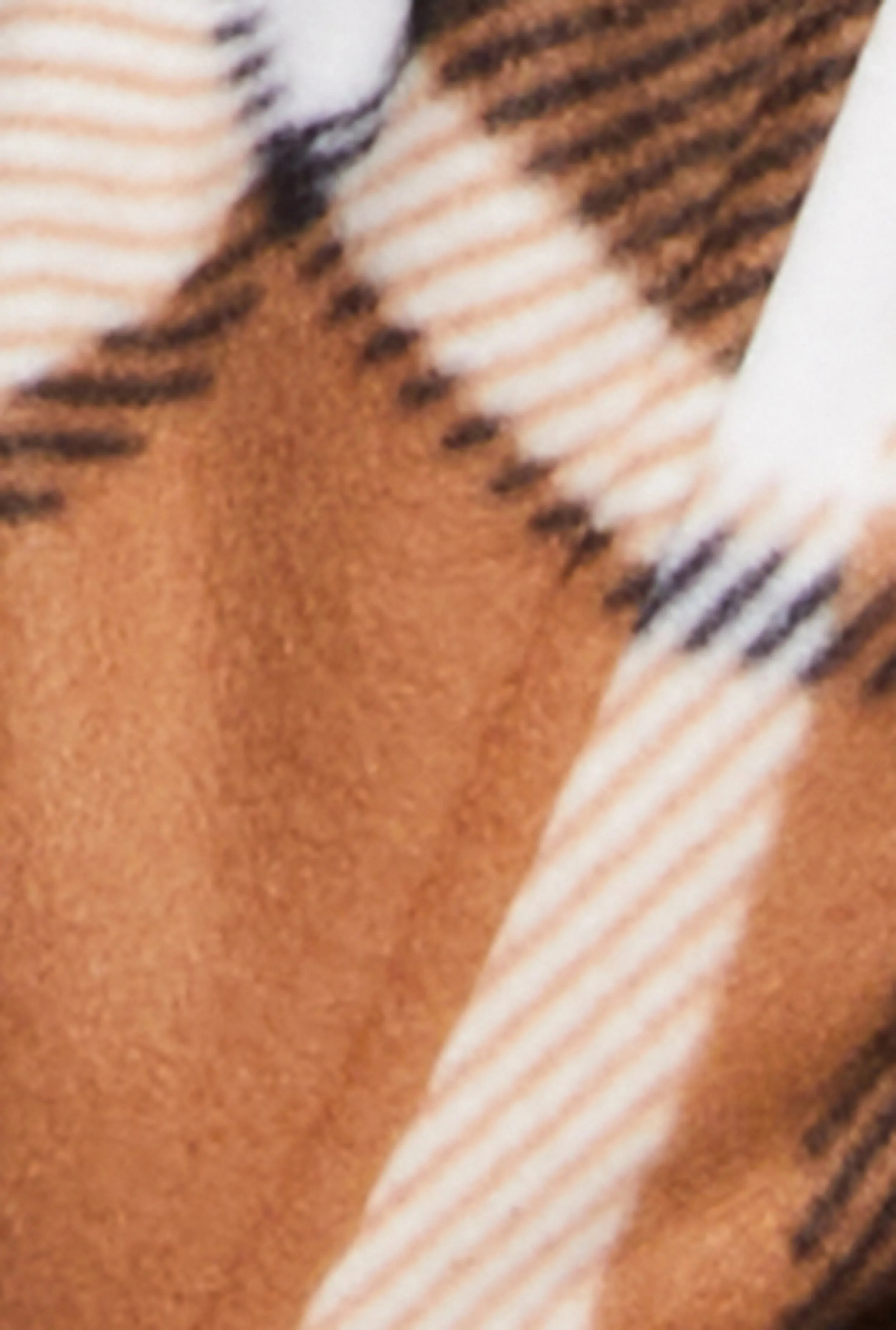 Plus Size Plaid Sherpa Lined Raw Hem Shacket sold by Rainbow product image thumbnail 4