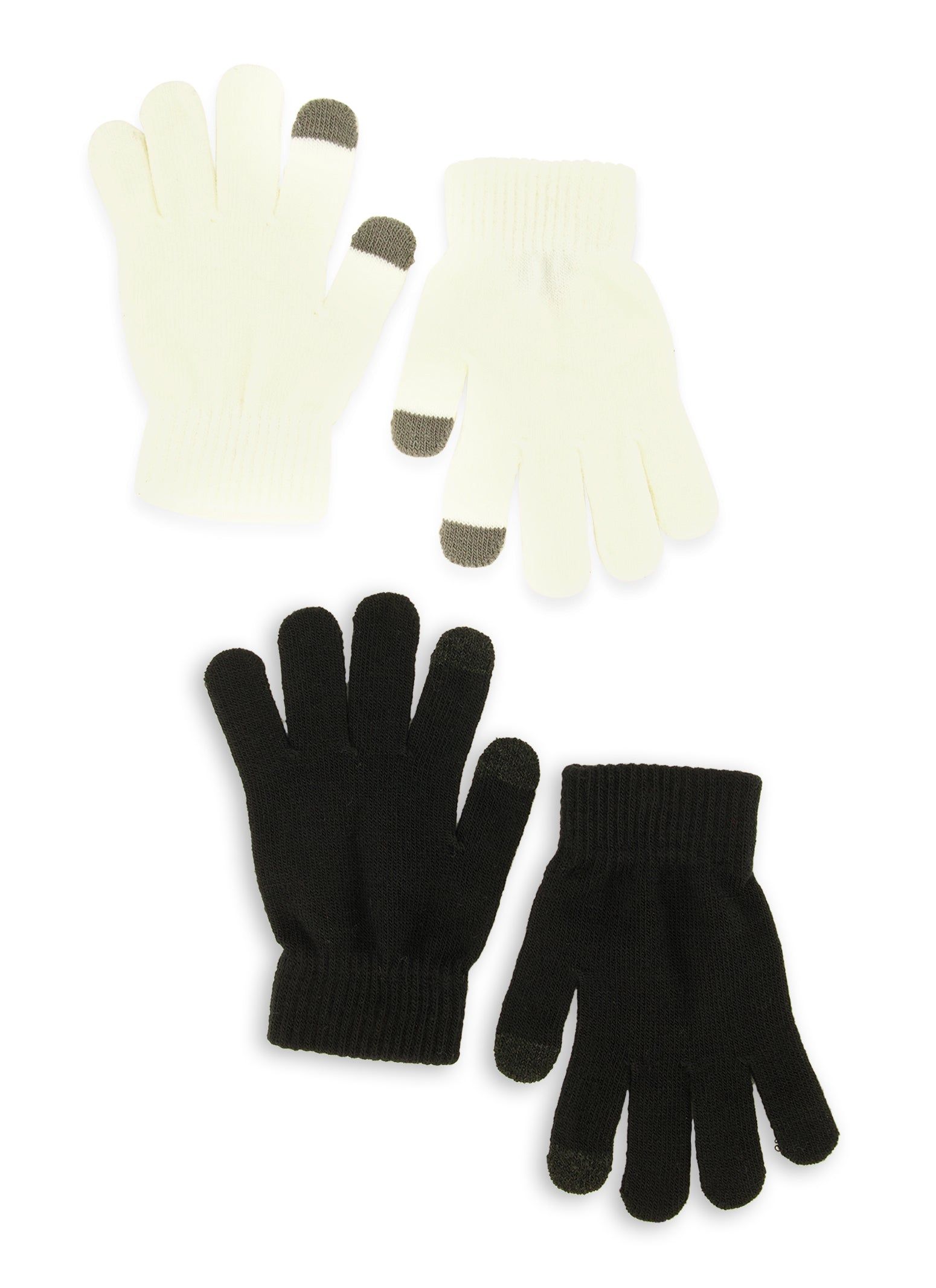 2 Pack Tech Touch Knit Gloves sold by Rainbow