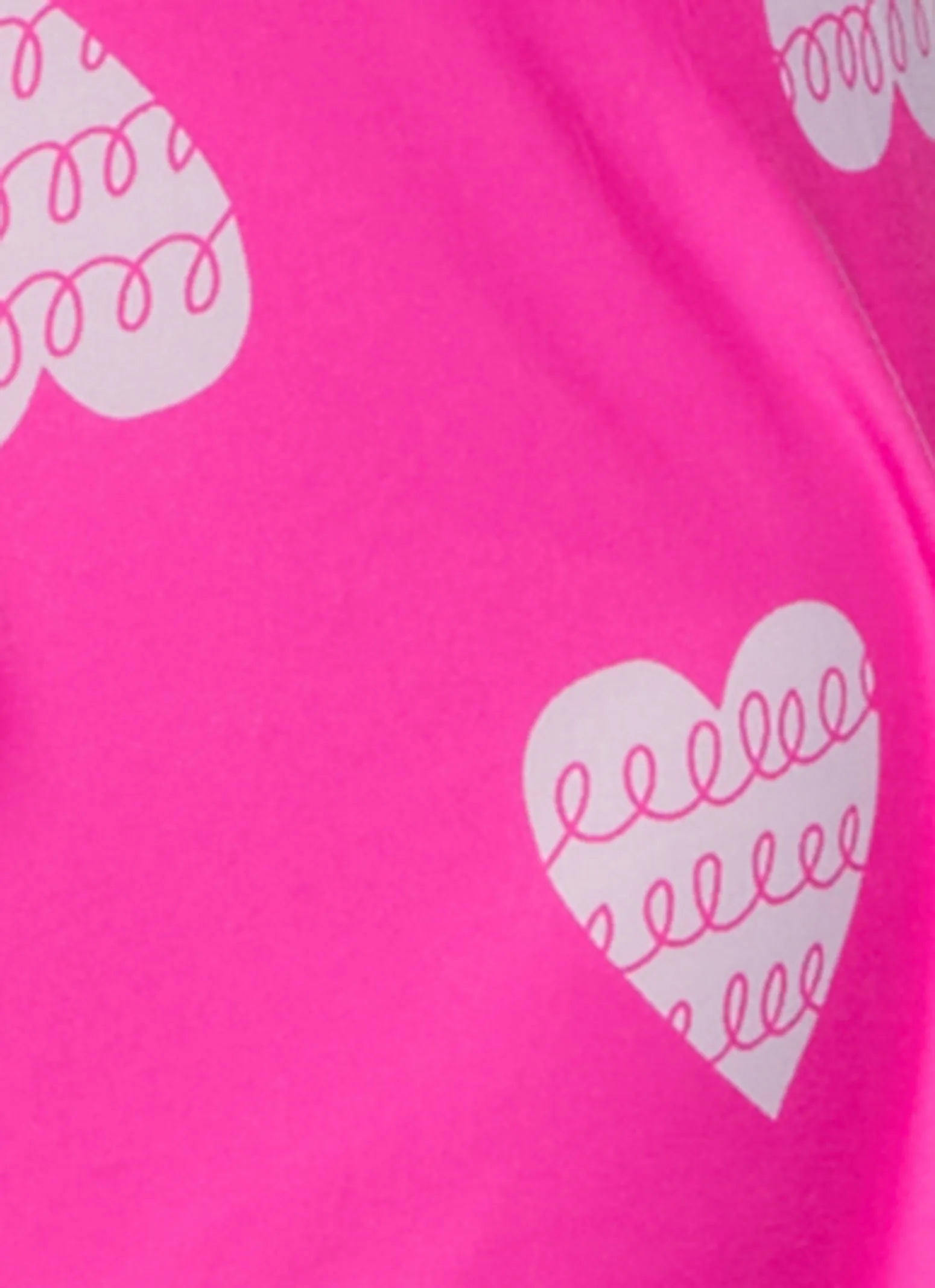 Plus Size Not Your Babe Nightgown with Heart Printed Robe sold by Rainbow product image thumbnail 4