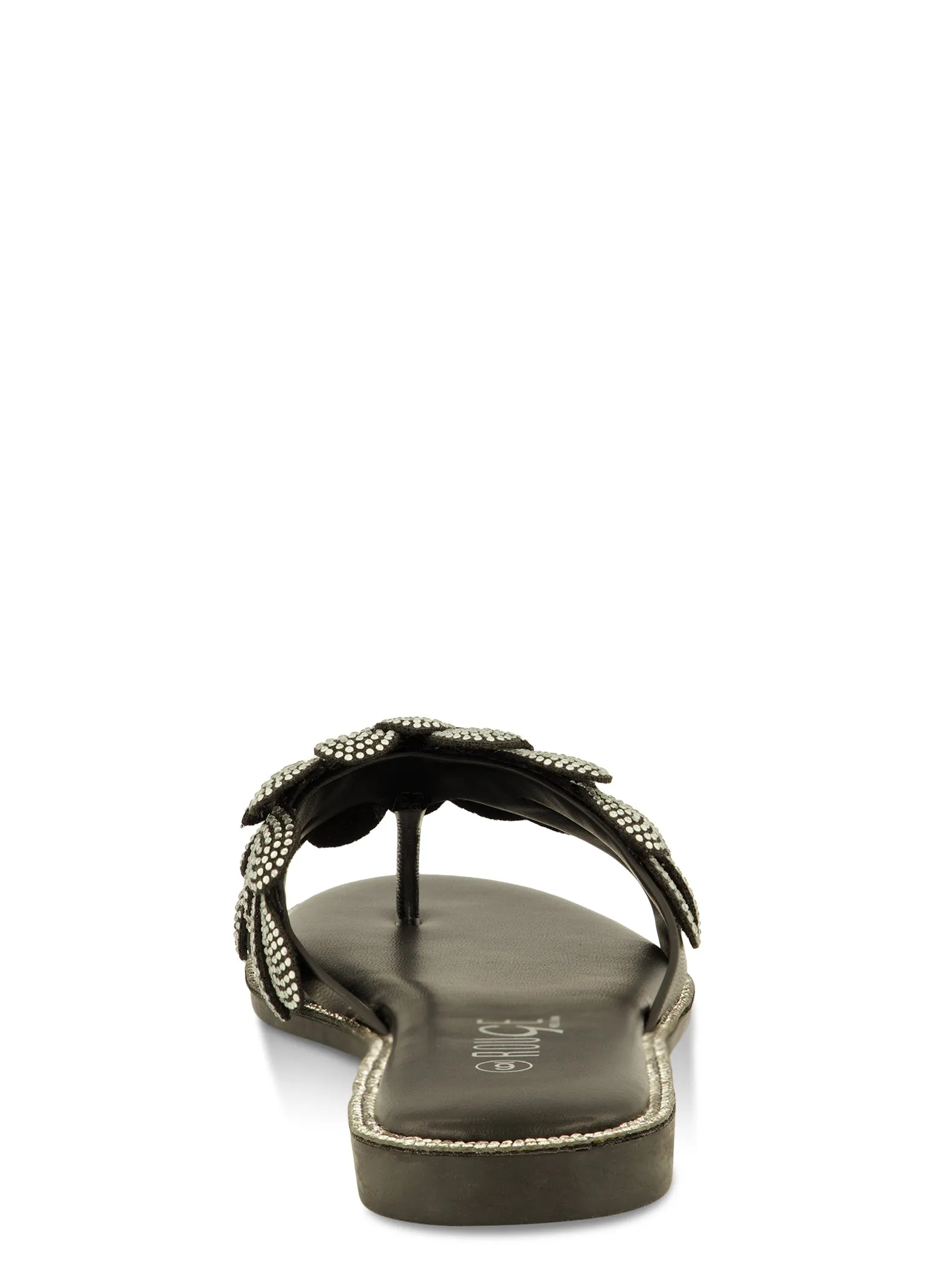 Rhinestone Studded Petal Thong Sandals sold by Rainbow product image thumbnail 3