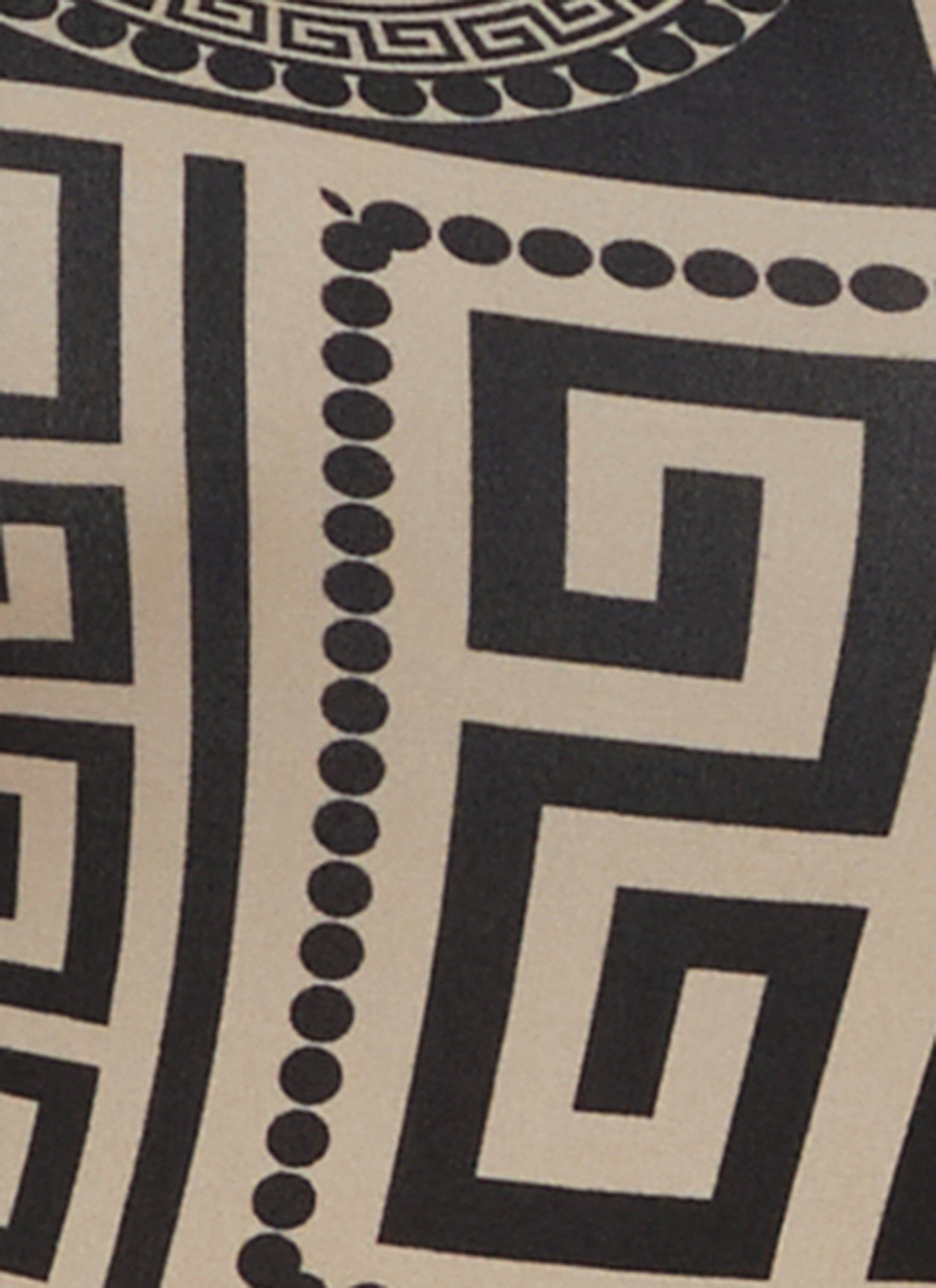 Plus Size Long Sleeve Geometric Patterned Bodysuit sold by Rainbow product image thumbnail 4