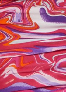 Almost Famous Marble Print Crop Top and Skirt sold by Rainbow