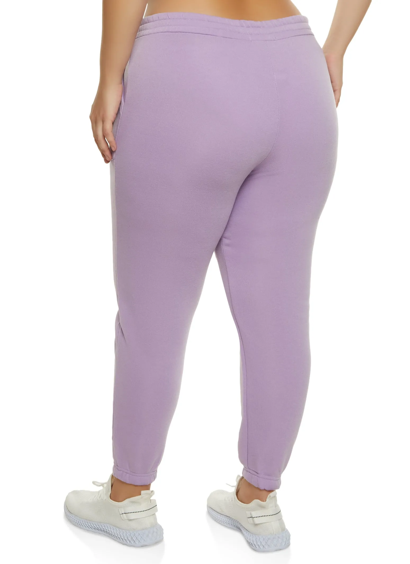 Plus Size Fleece Drawstring Sweatpants sold by Rainbow product image thumbnail 2