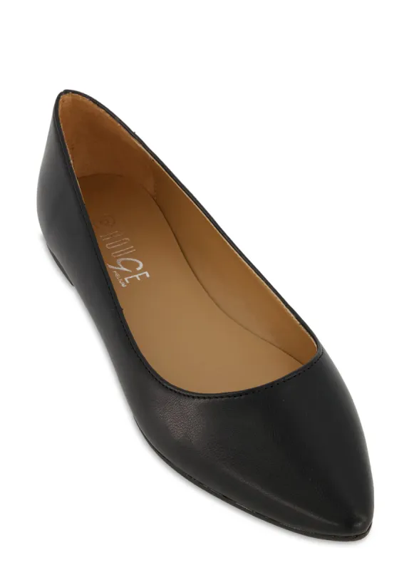 Basic Pointed Toe Flats sold by Rainbow