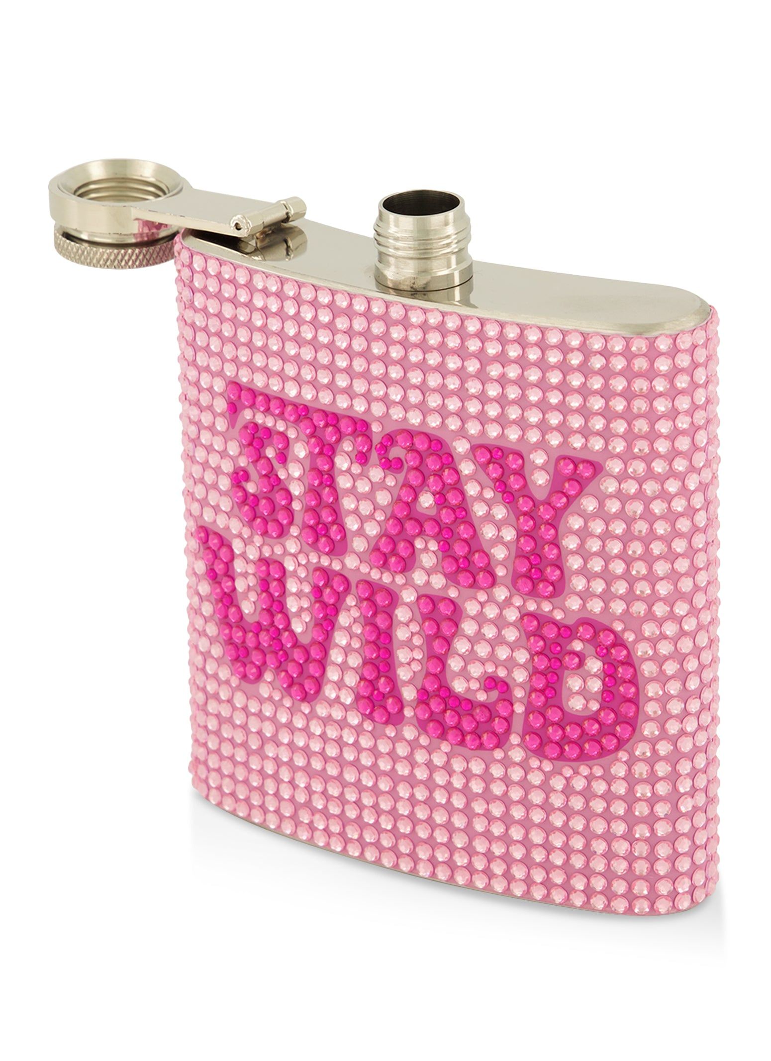 Stay Wild Rhinestone Studded Flask sold by Rainbow product image thumbnail 2