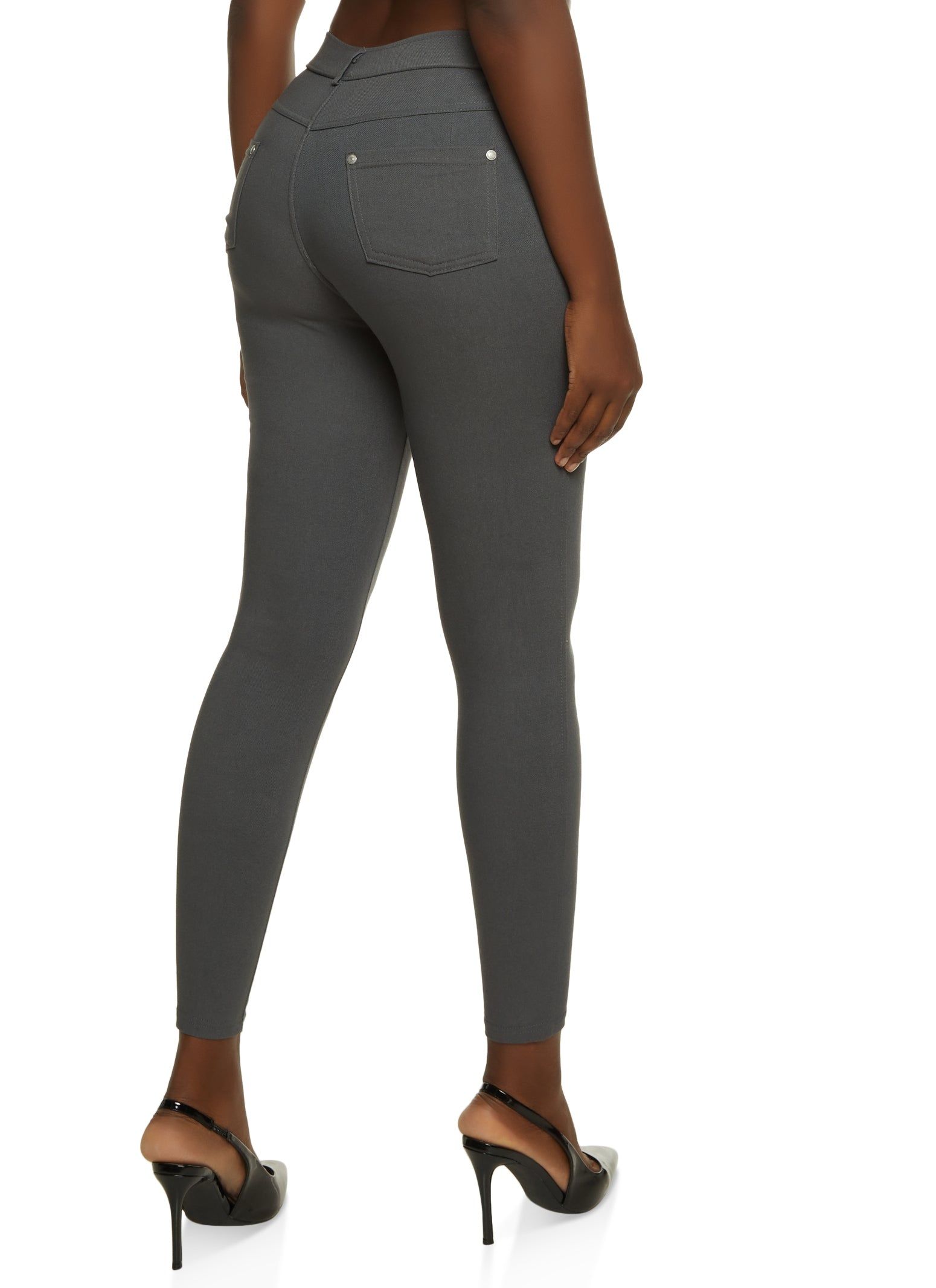 Stretch Rivet Detail Pants sold by Rainbow product image thumbnail 2